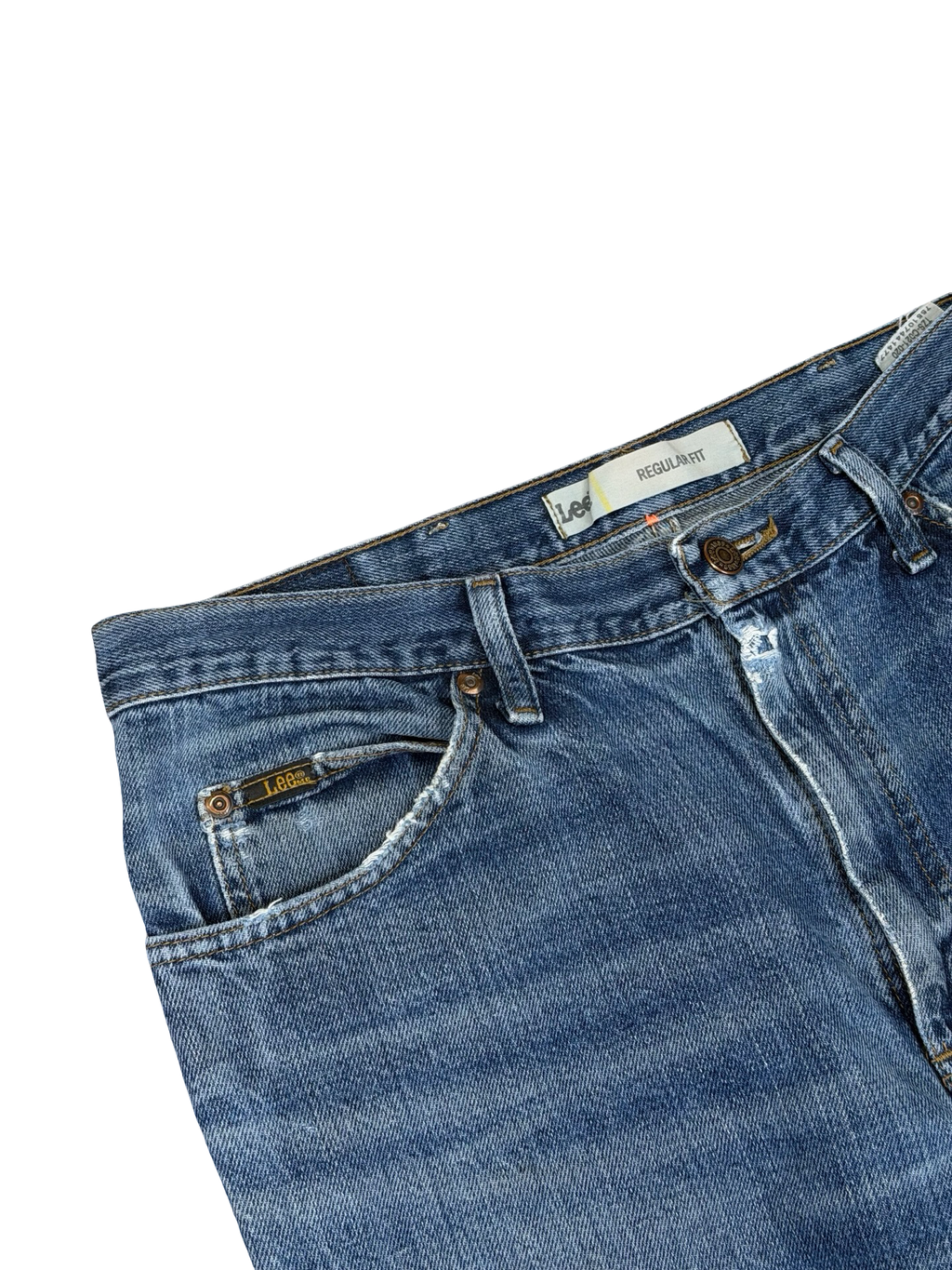 Vintage Lee straight fit gallabuxur 34/34