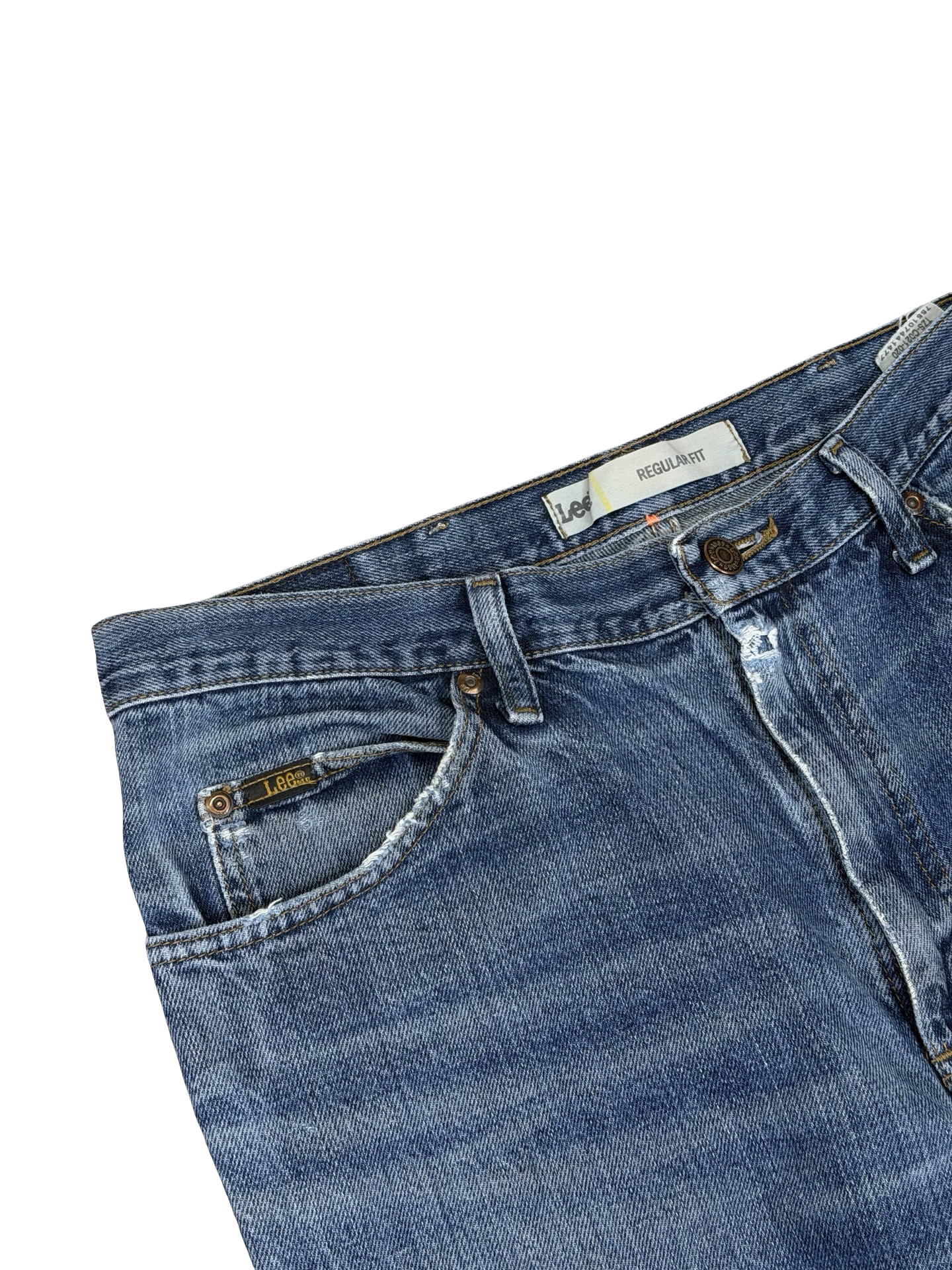 Vintage Lee straight fit gallabuxur 34/34