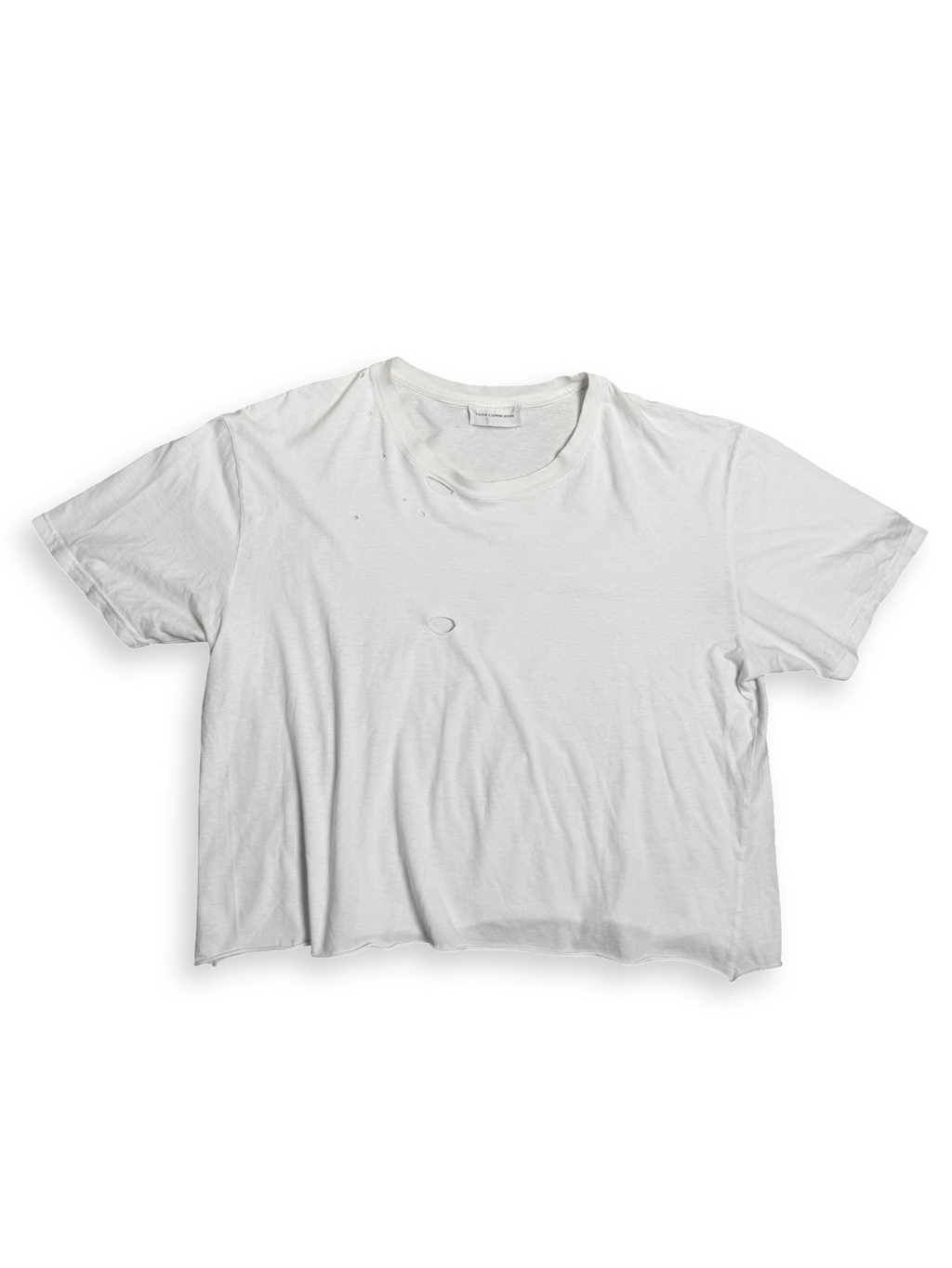 Fait Connexion cropped/distressed bolur L