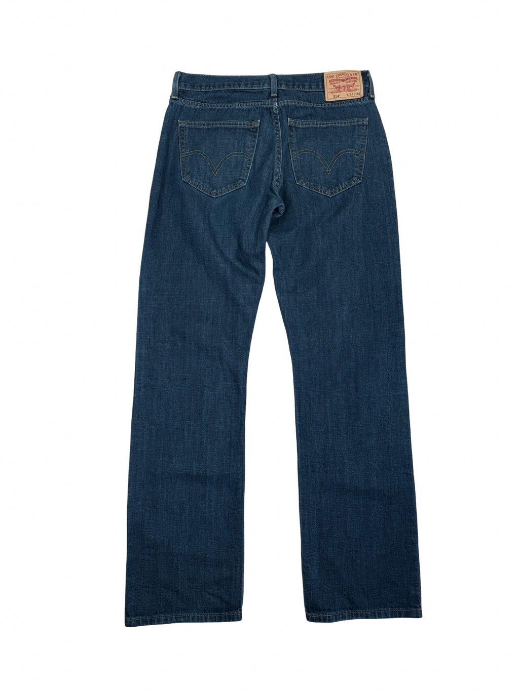 Vintage Levi’s slim straight fit gallabuxur 514. 34/34