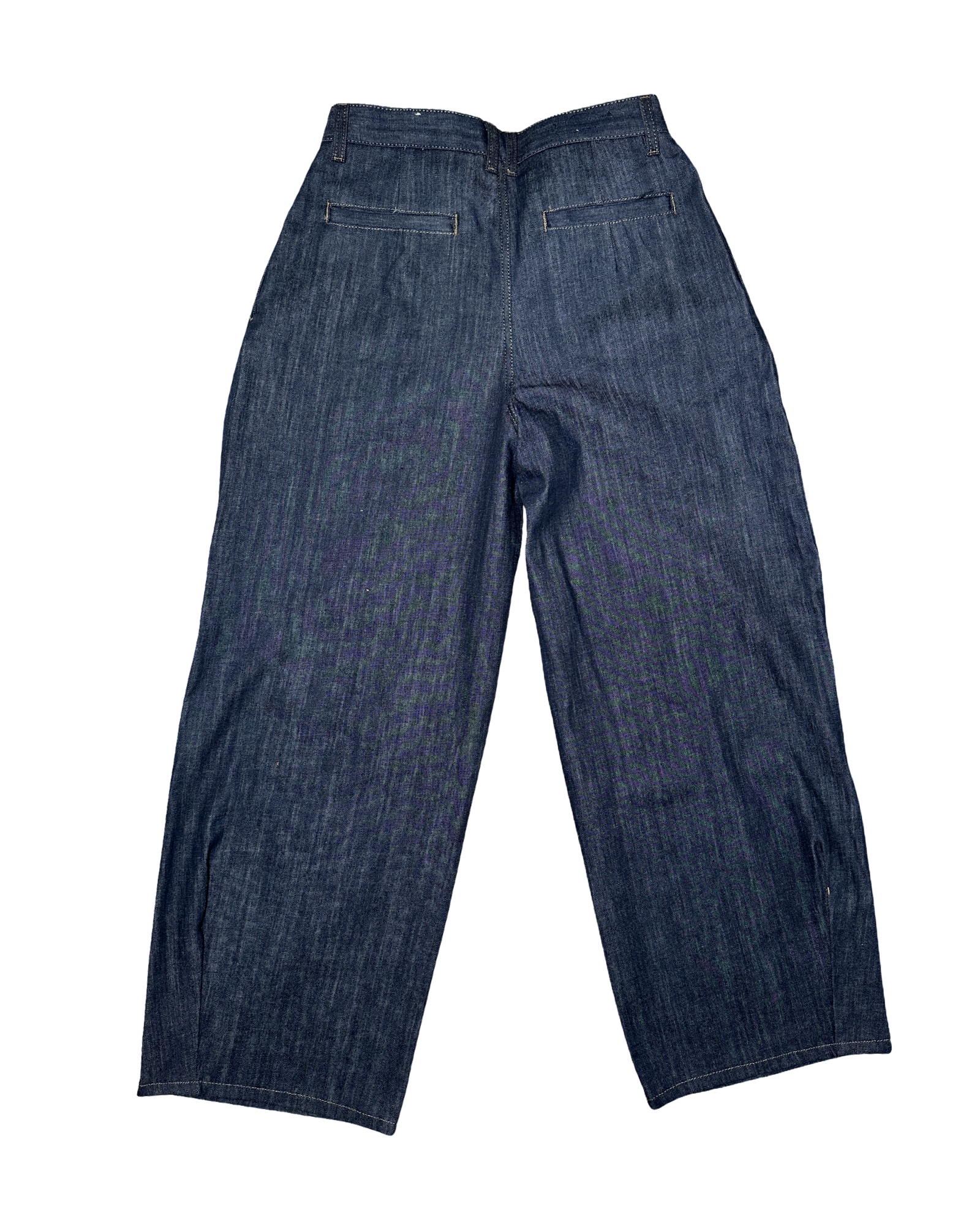 Pleated baggy gallabuxur stærð 29