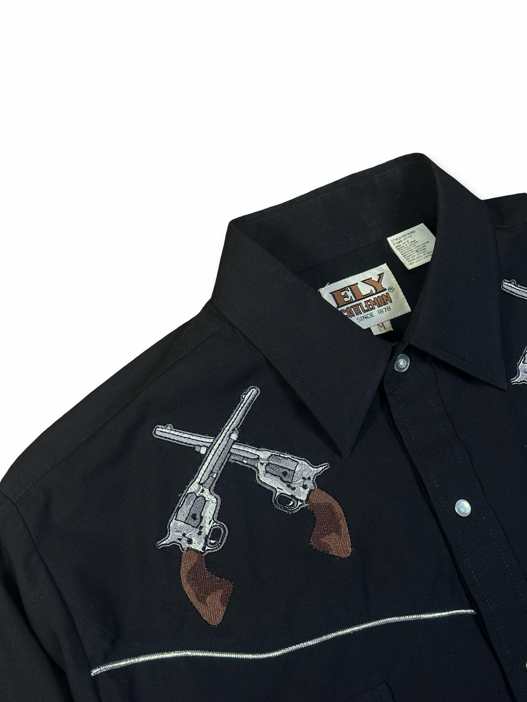 Vintage western skyrta fittar S