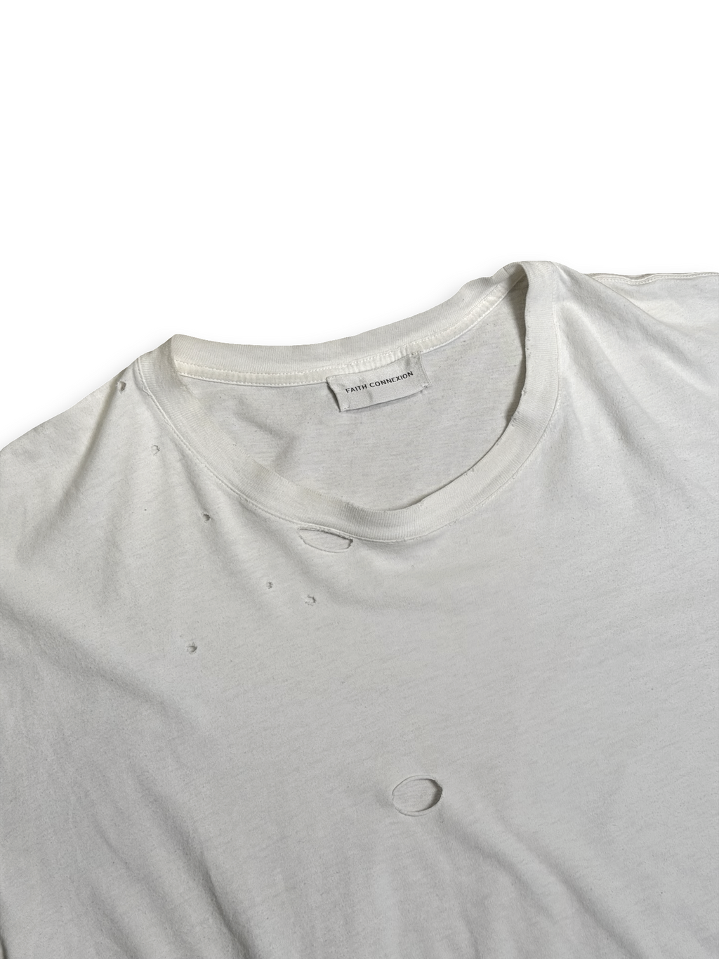 Fait Connexion cropped/distressed bolur L