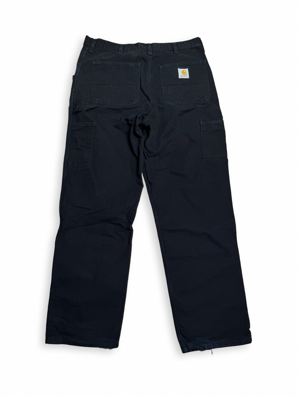 Carhartt Double knee buxur svartar 33/32