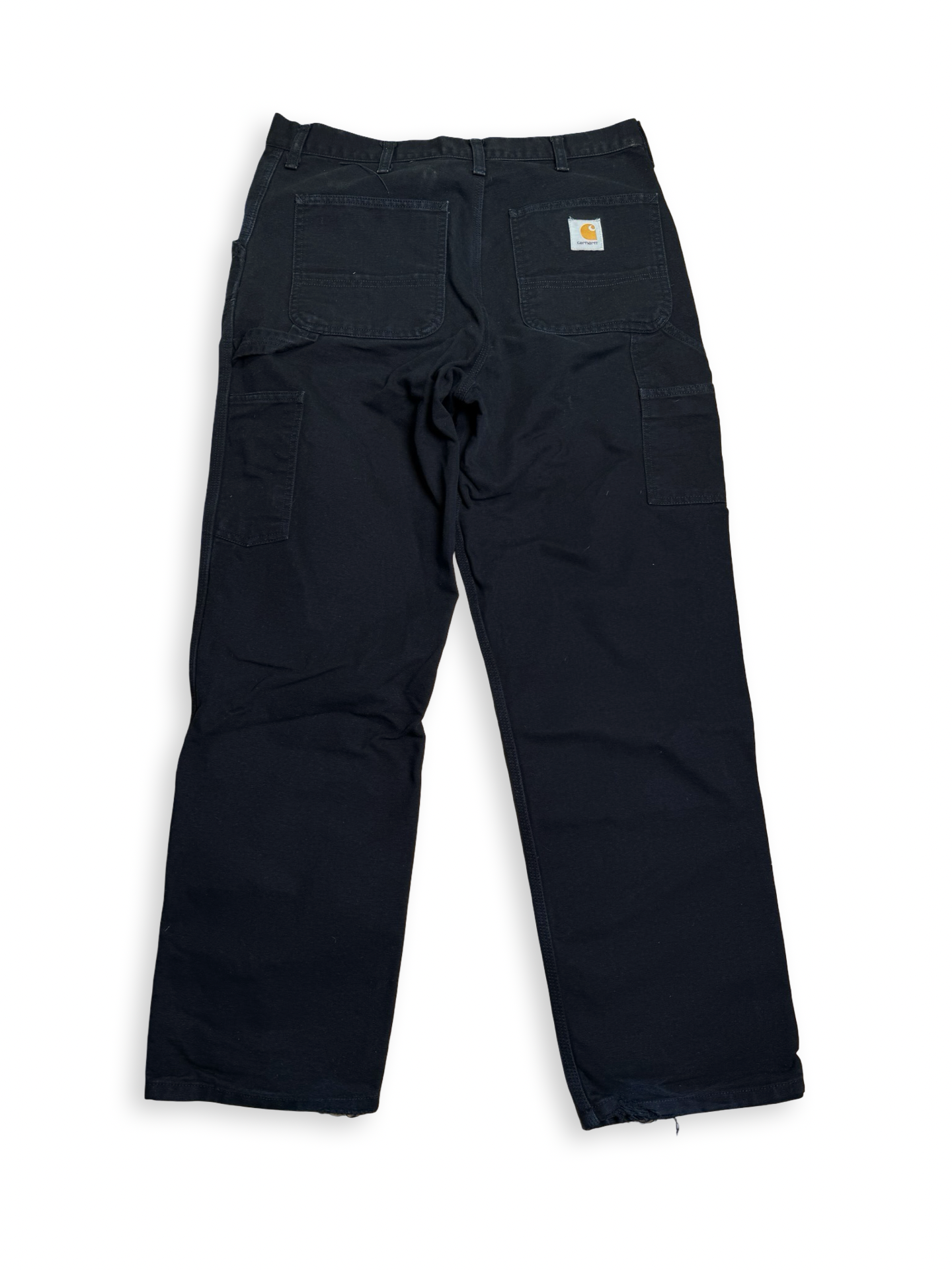 Carhartt Double knee buxur svartar 33/32