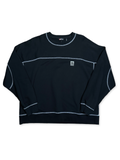 66 Norður contrast crewneck peysa XL