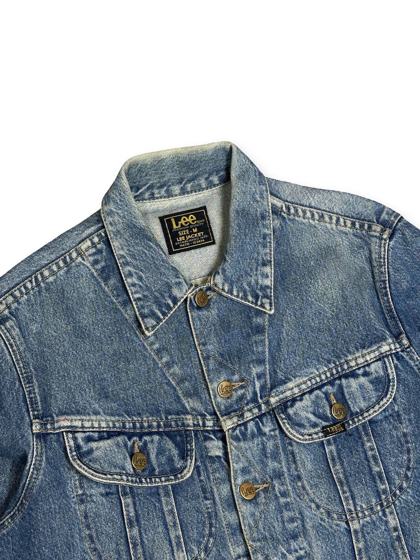 Vintage Lee boxy Rider gallajakki M