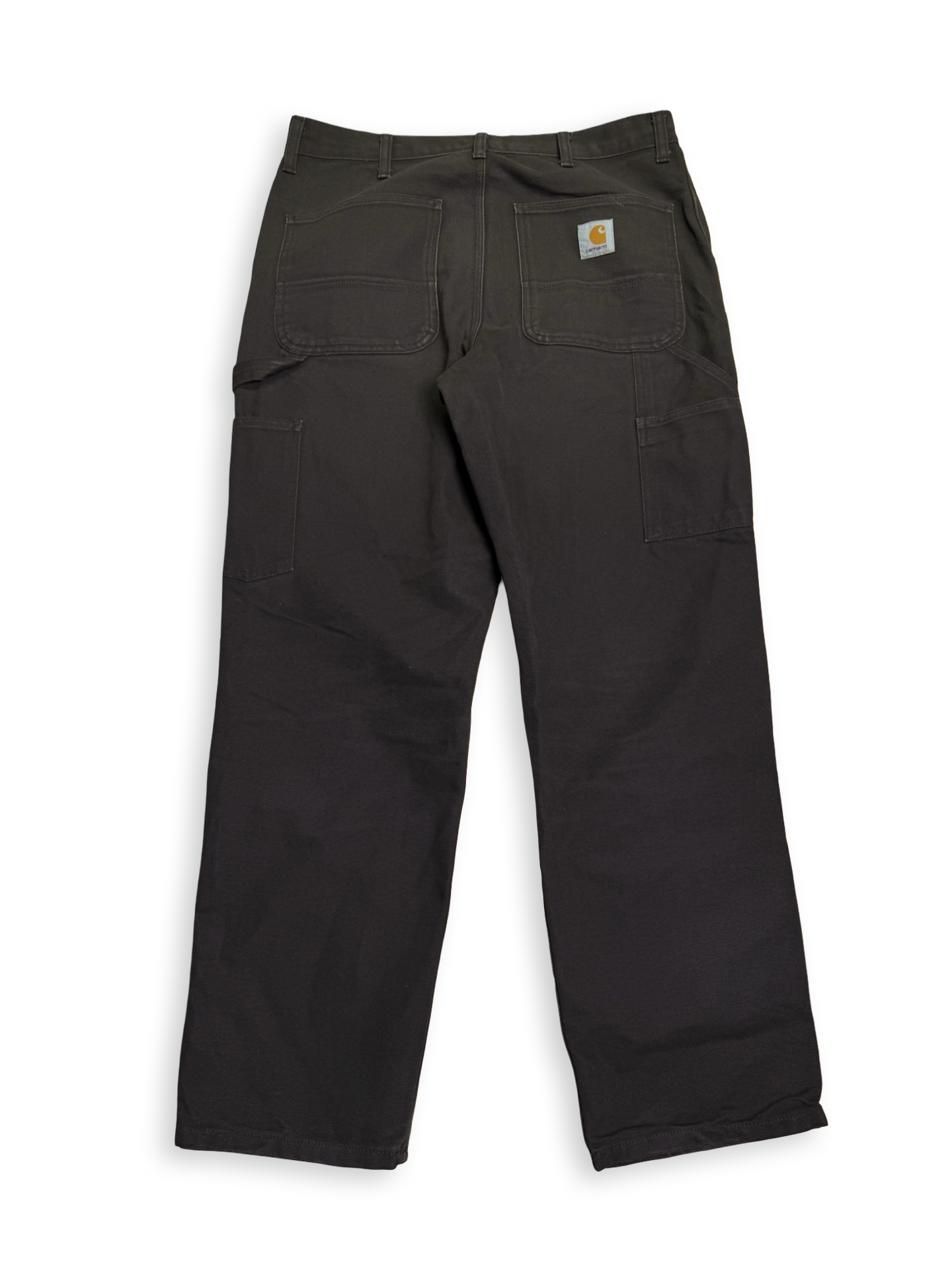 Carhartt double knee brúnar buxur 33/32