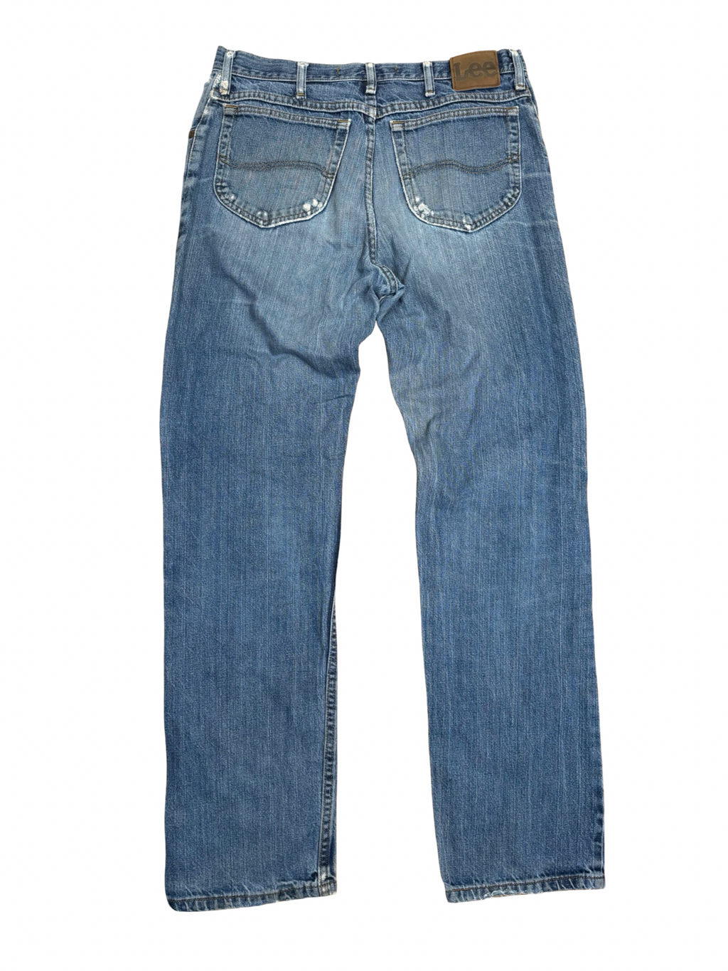 Vintage Lee straight fit gallabuxur 34/34
