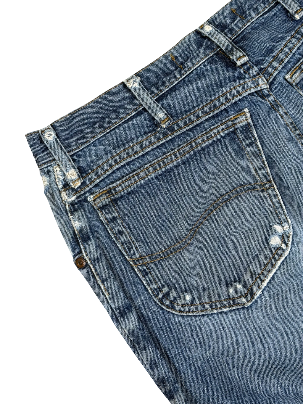 Vintage Lee straight fit gallabuxur 34/34