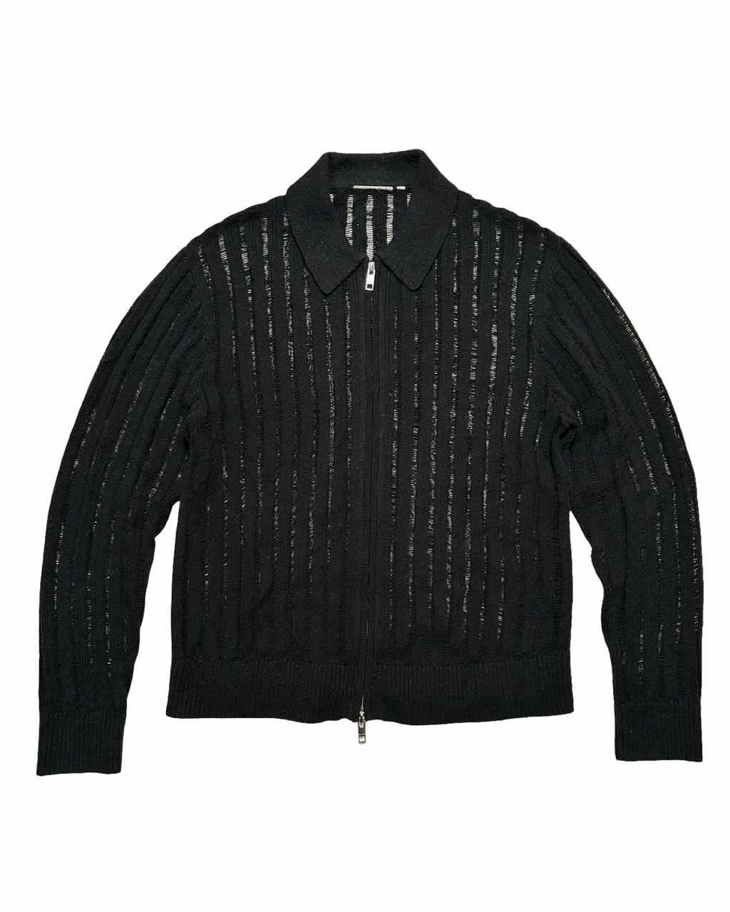 Zip-up peysa fittar M