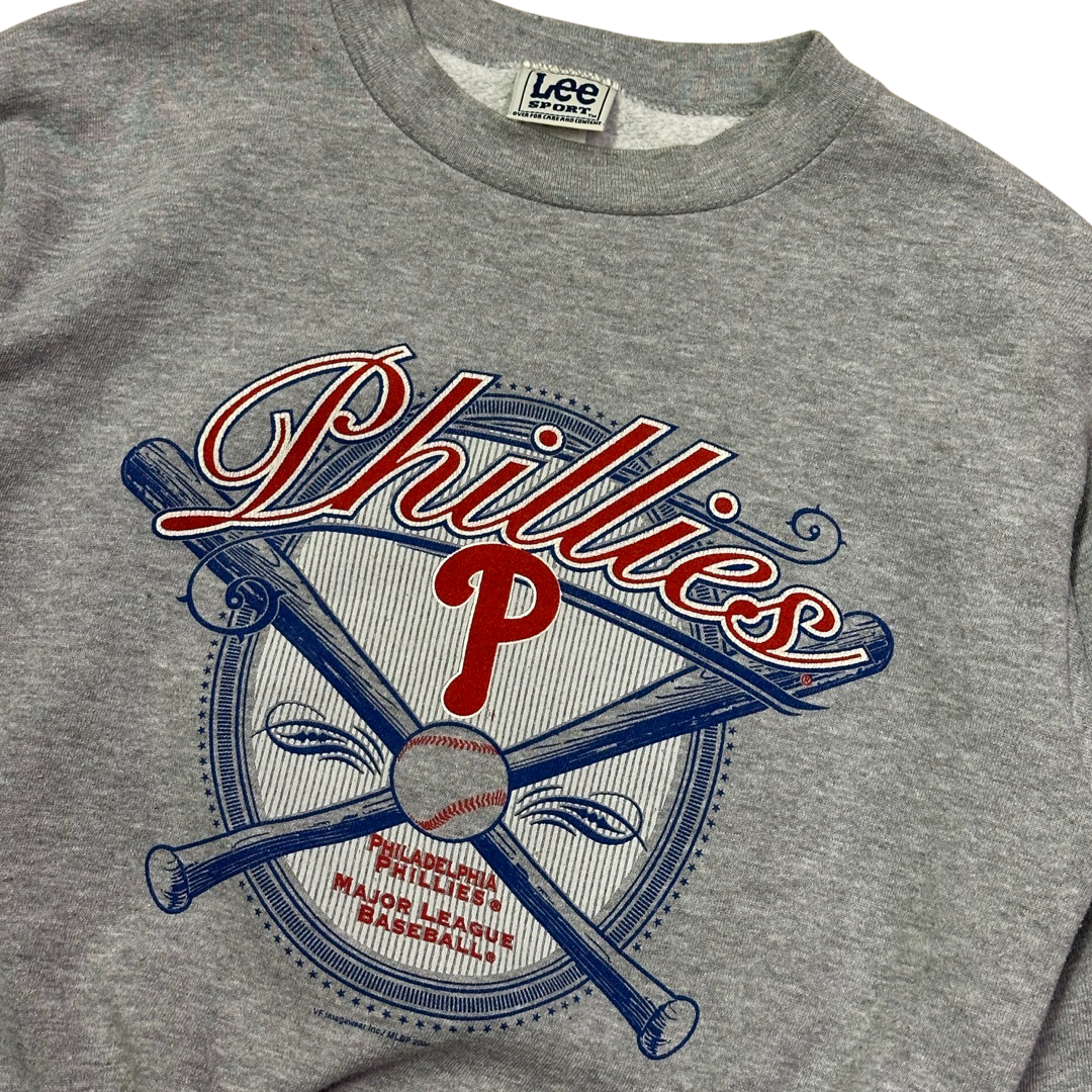 Vintage Phillies hafnabolta peysa XS