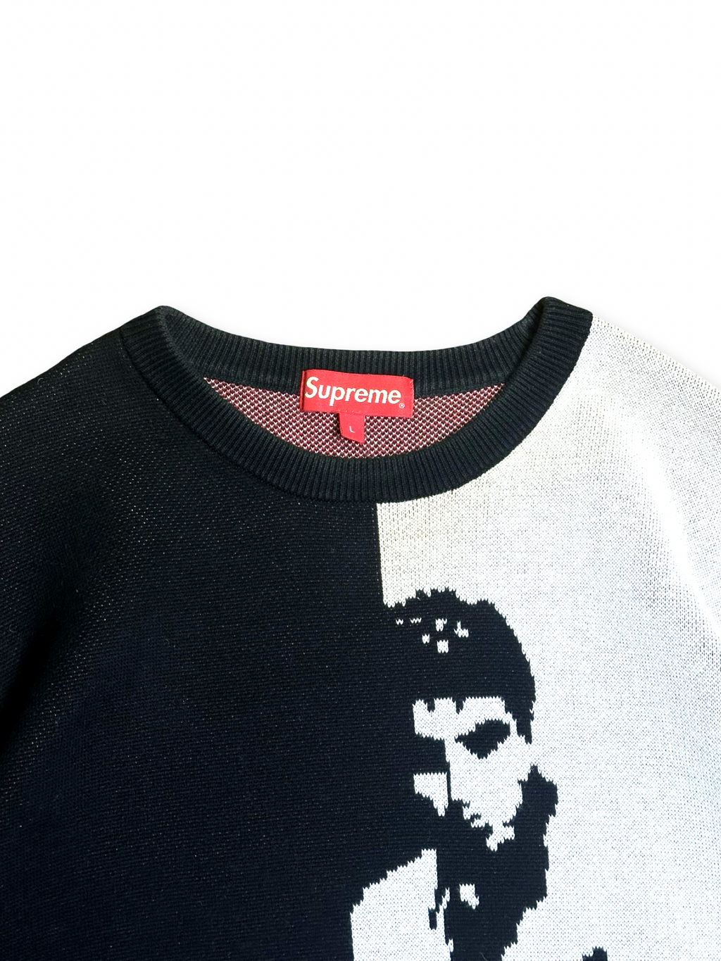Supreme Scarface knit peysa