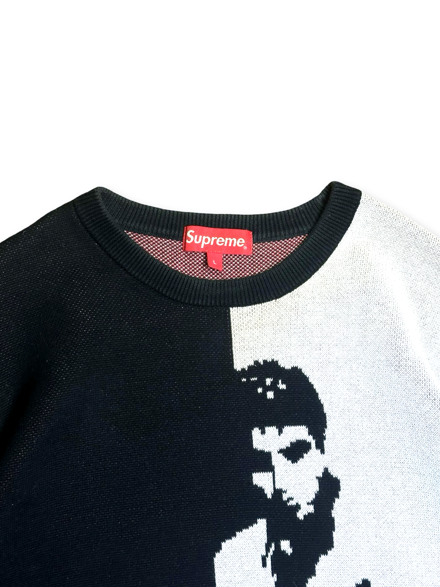 Supreme Scarface knit peysa