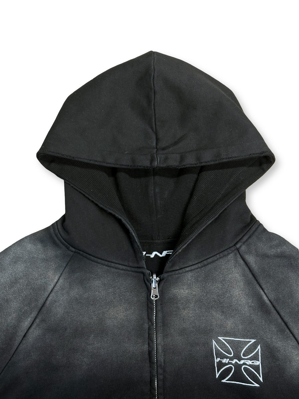 Hi-NRG reversible biker hoodie S