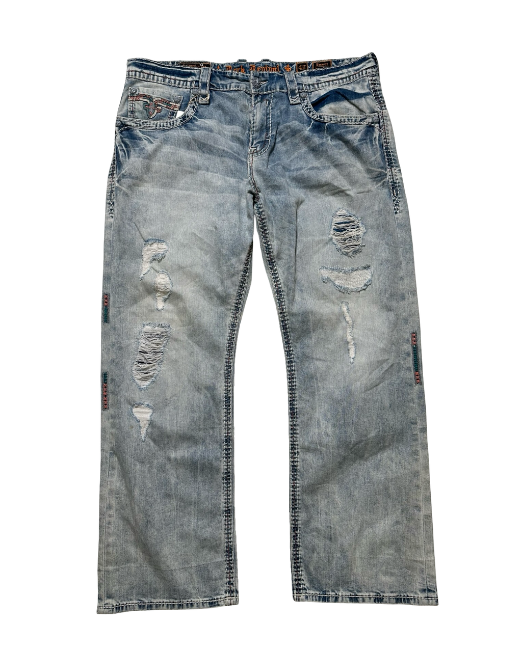 Rock Revival gallabuxur stærð 40/34