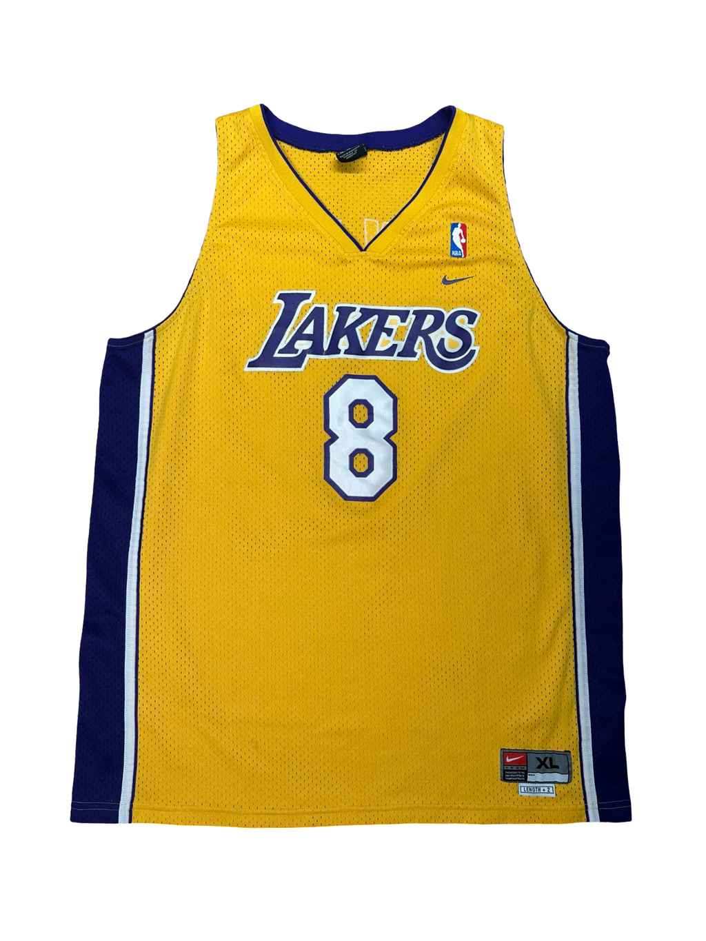 Vintage Kobe Bryant Los Angeles Lakers Nike treyja XL
