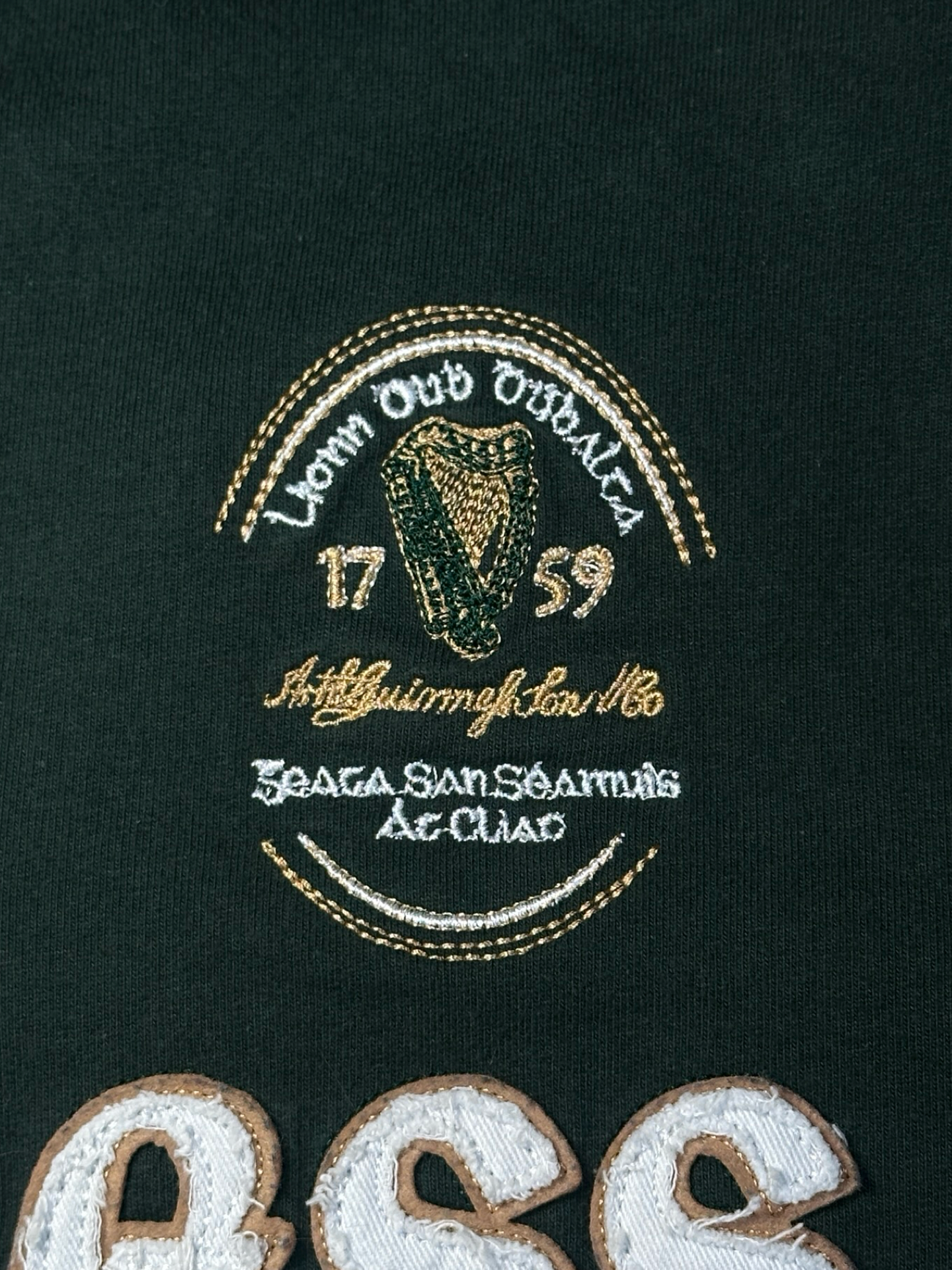 Guinness half-zip stærð S
