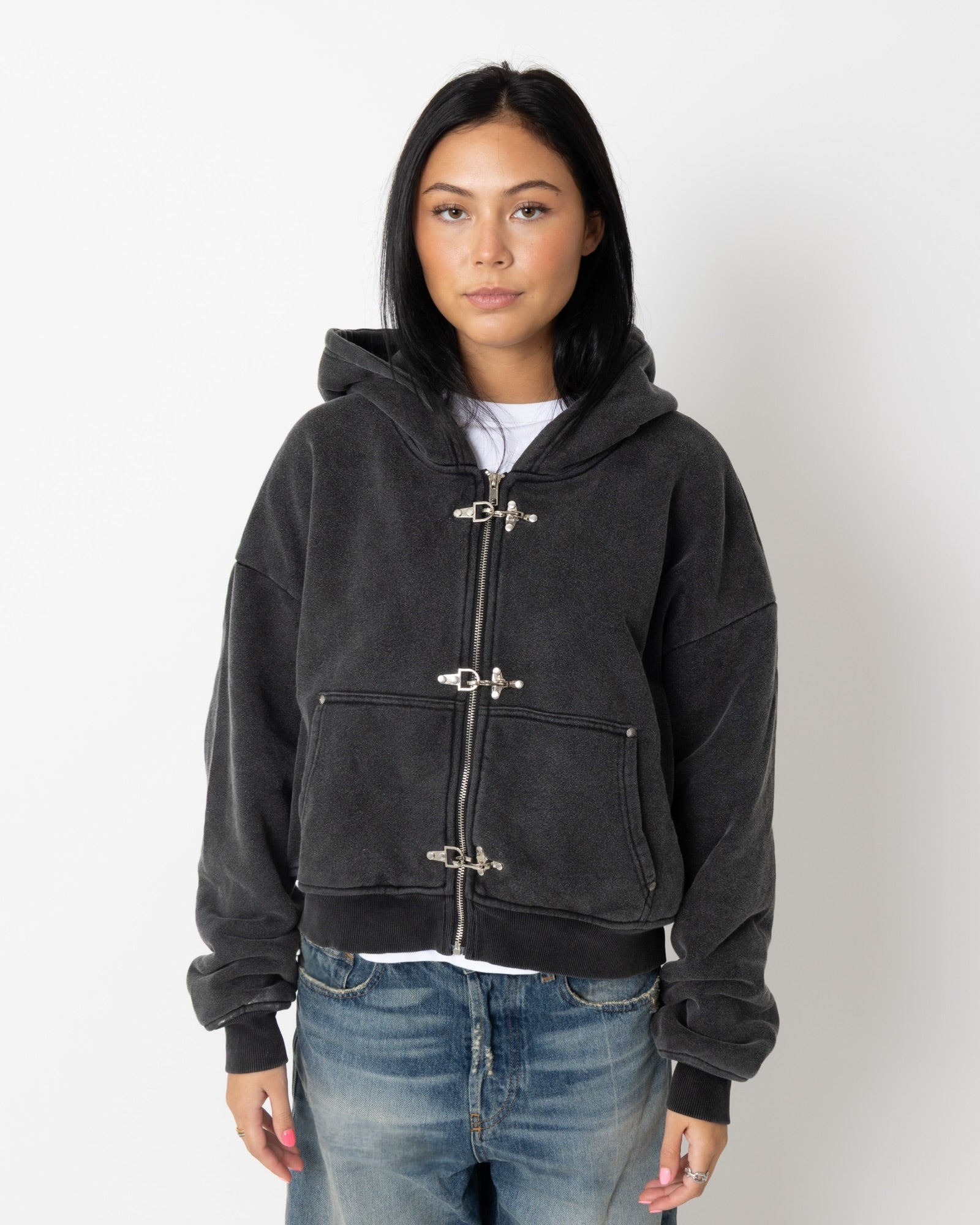ESE Hooded Buckle Jacket