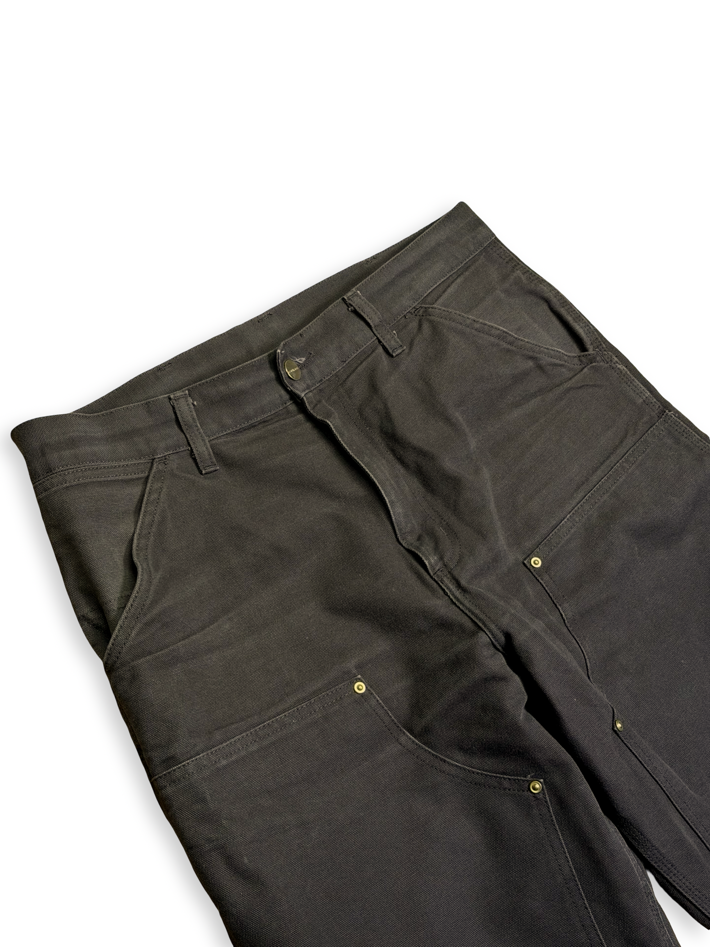 Carhartt double knee brúnar buxur 33/32