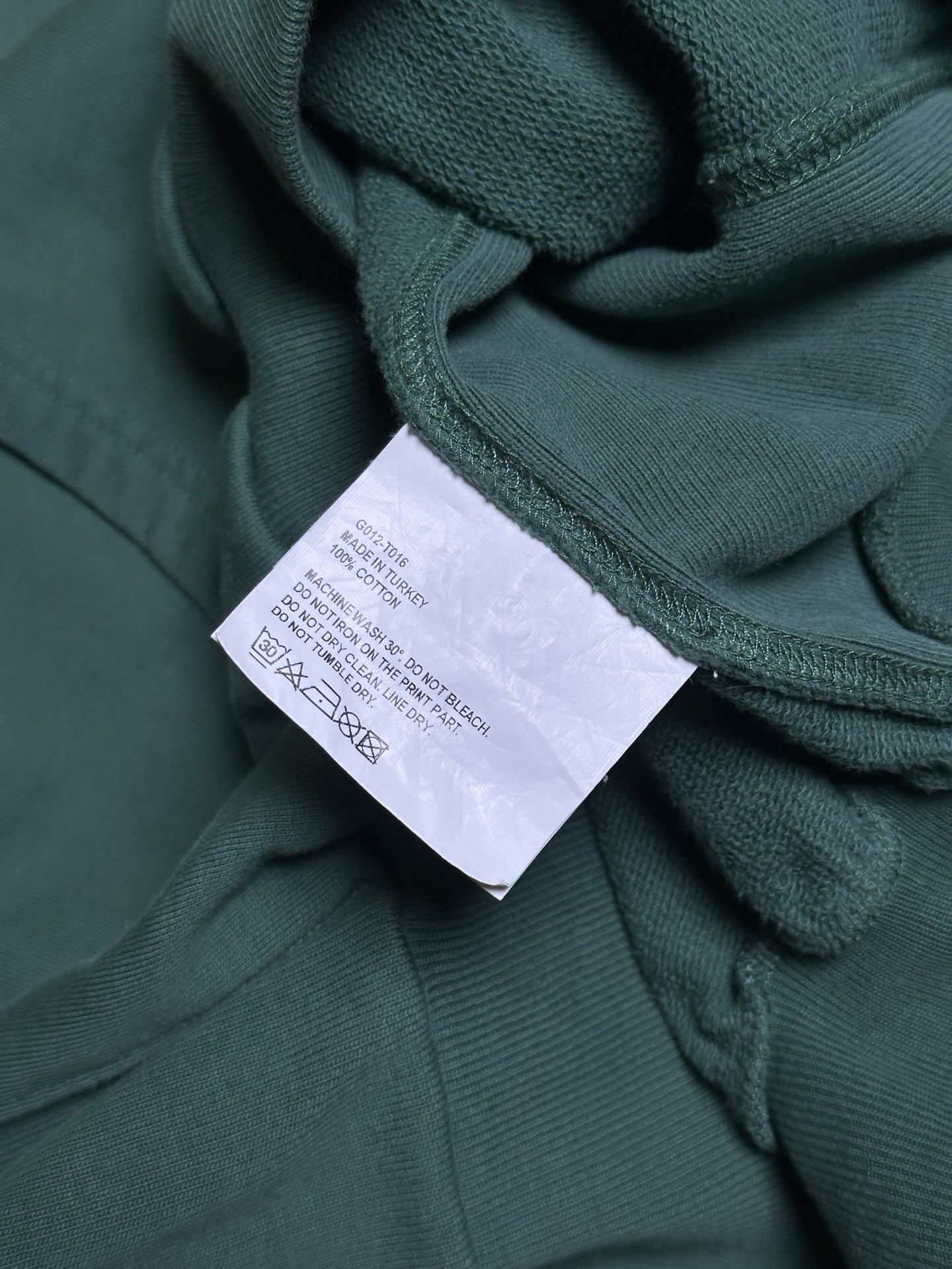 Gosha Rubchinskiy boxy hoodie L