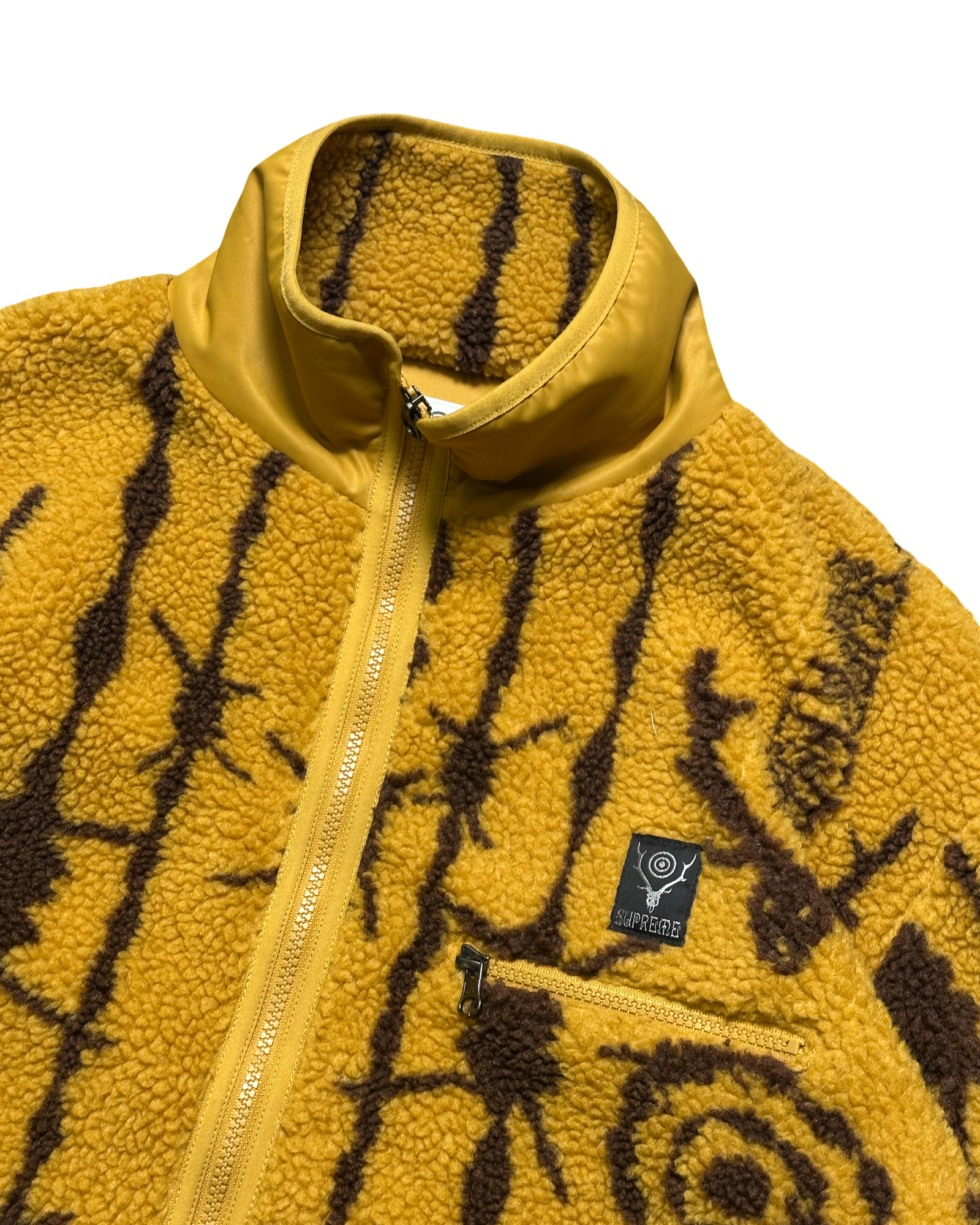 SUPREME x SOUTH2 WEST8 flíspeysa L