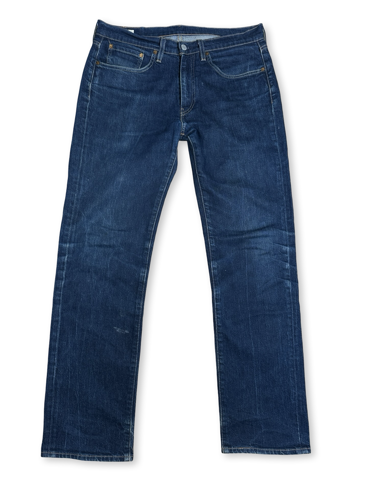 Levi's dökkbláar straight fit 32/32