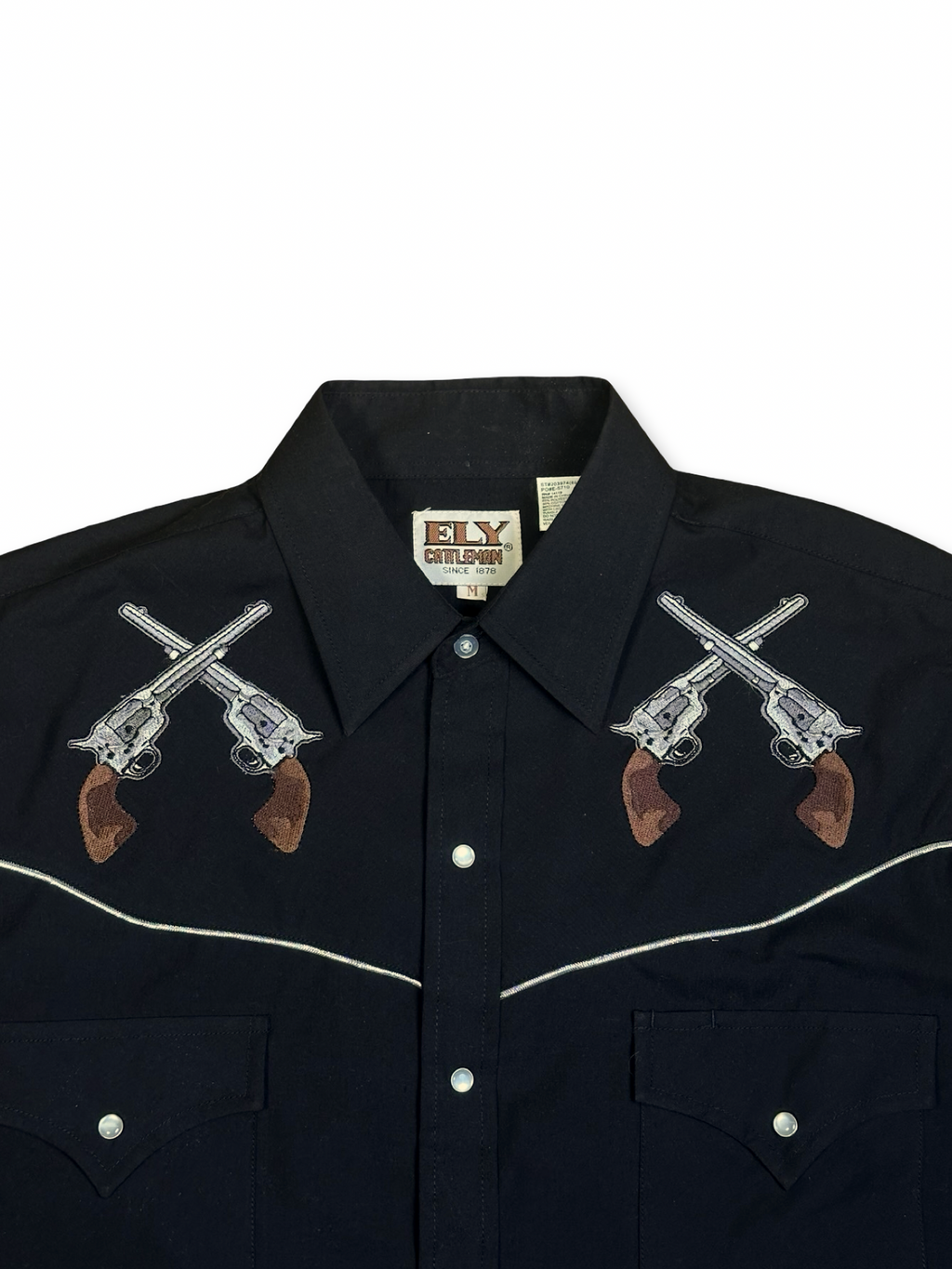 Vintage western skyrta fittar S