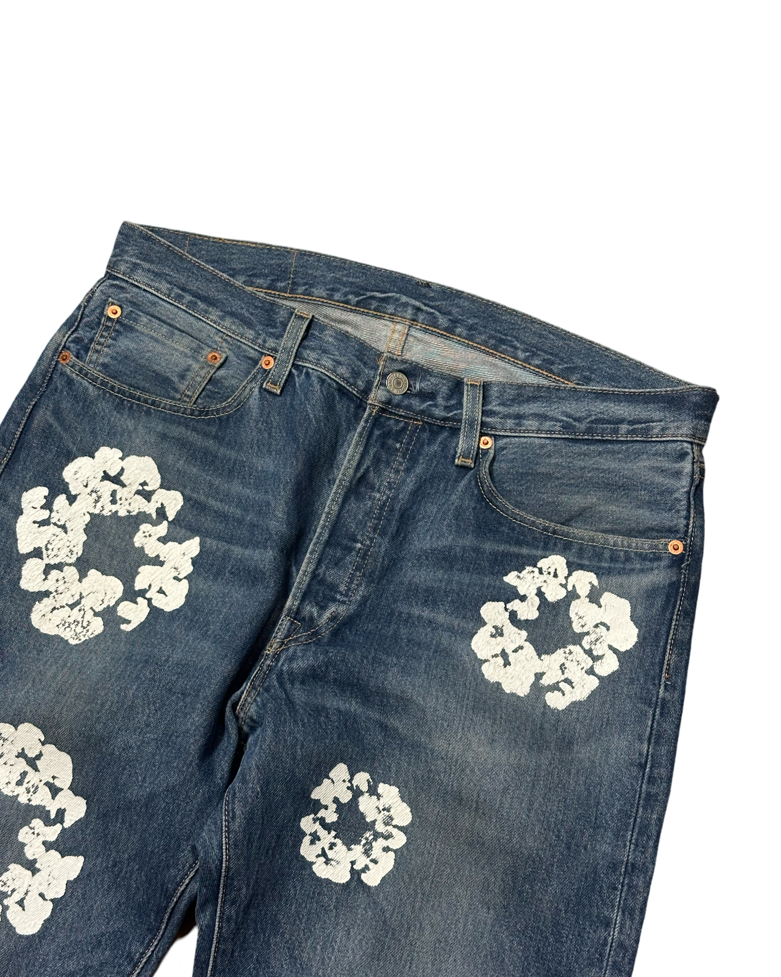 Levi’s Denim Tears 501 gallabuxur stærð 33/32 condition: 9,9/10