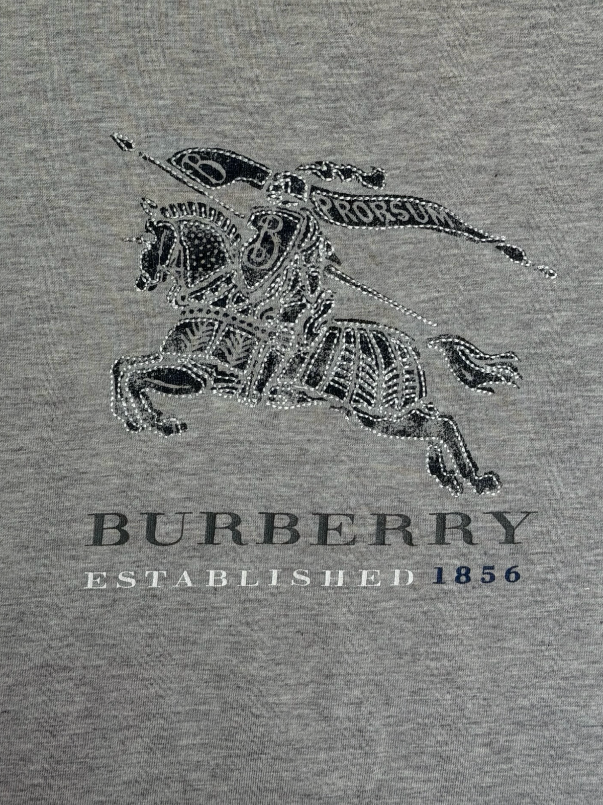 Vintage Burberry hlýrabolur fittar XS/S