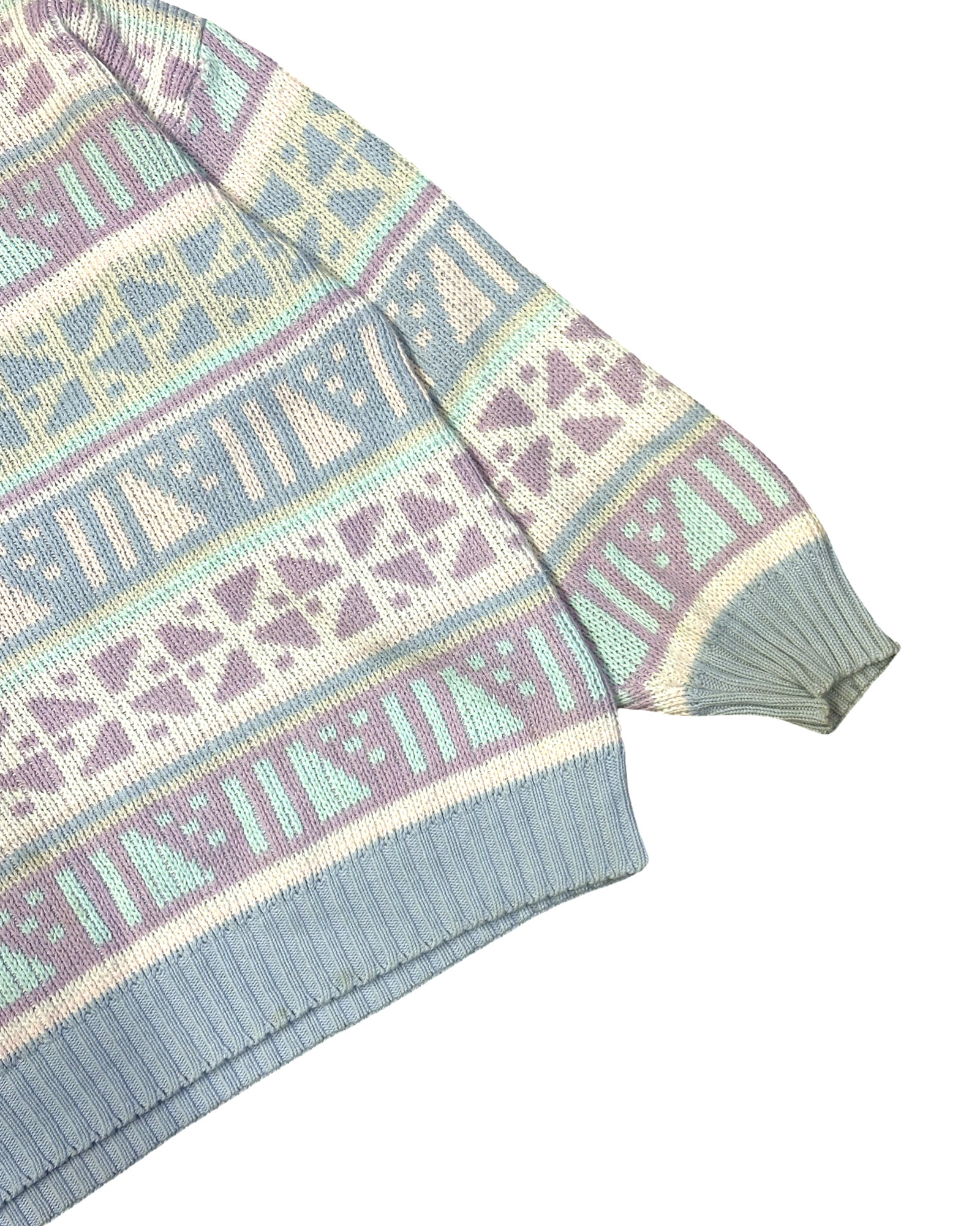 Vintage knit peysa S