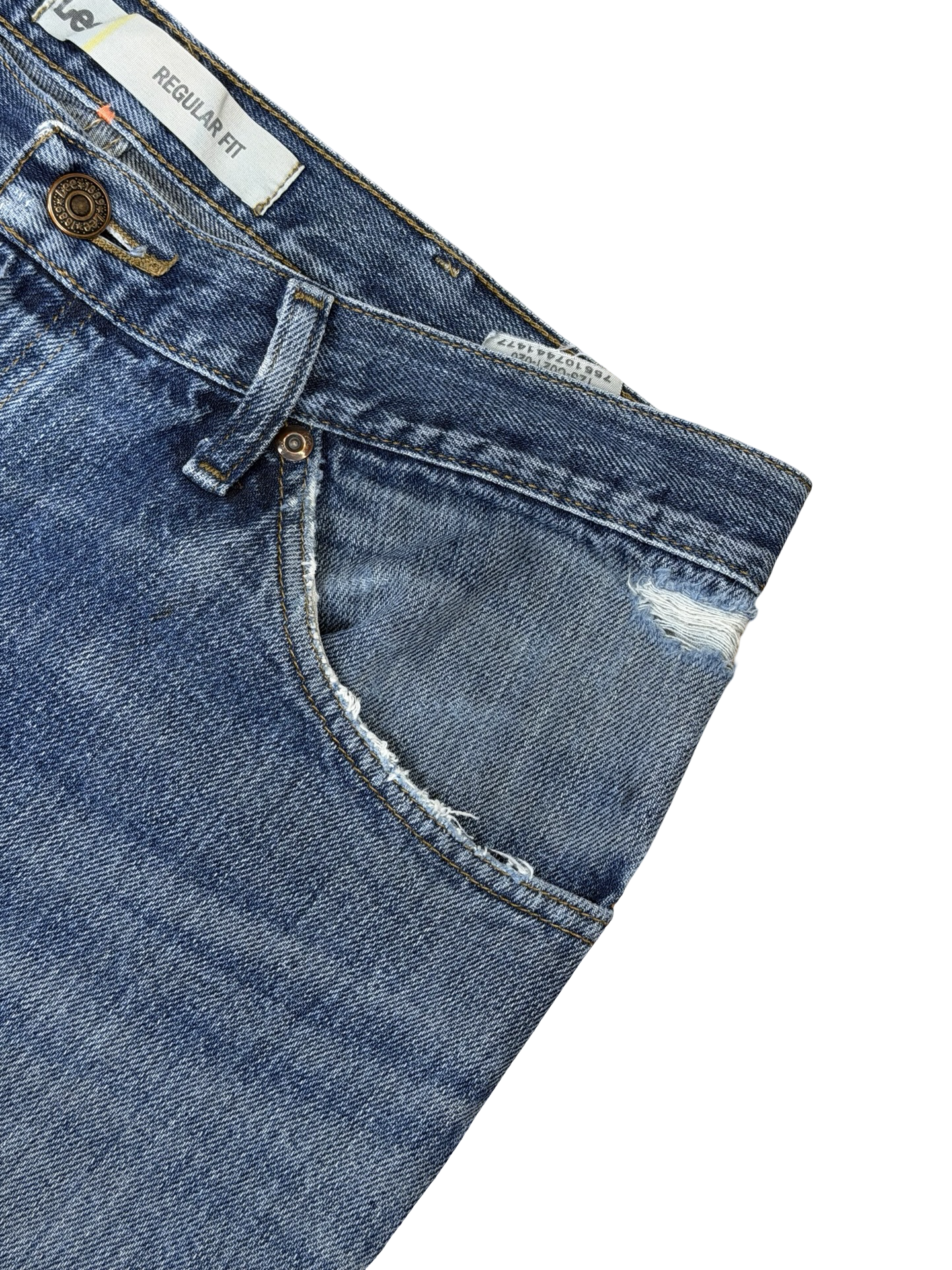 Vintage Lee straight fit gallabuxur 34/34