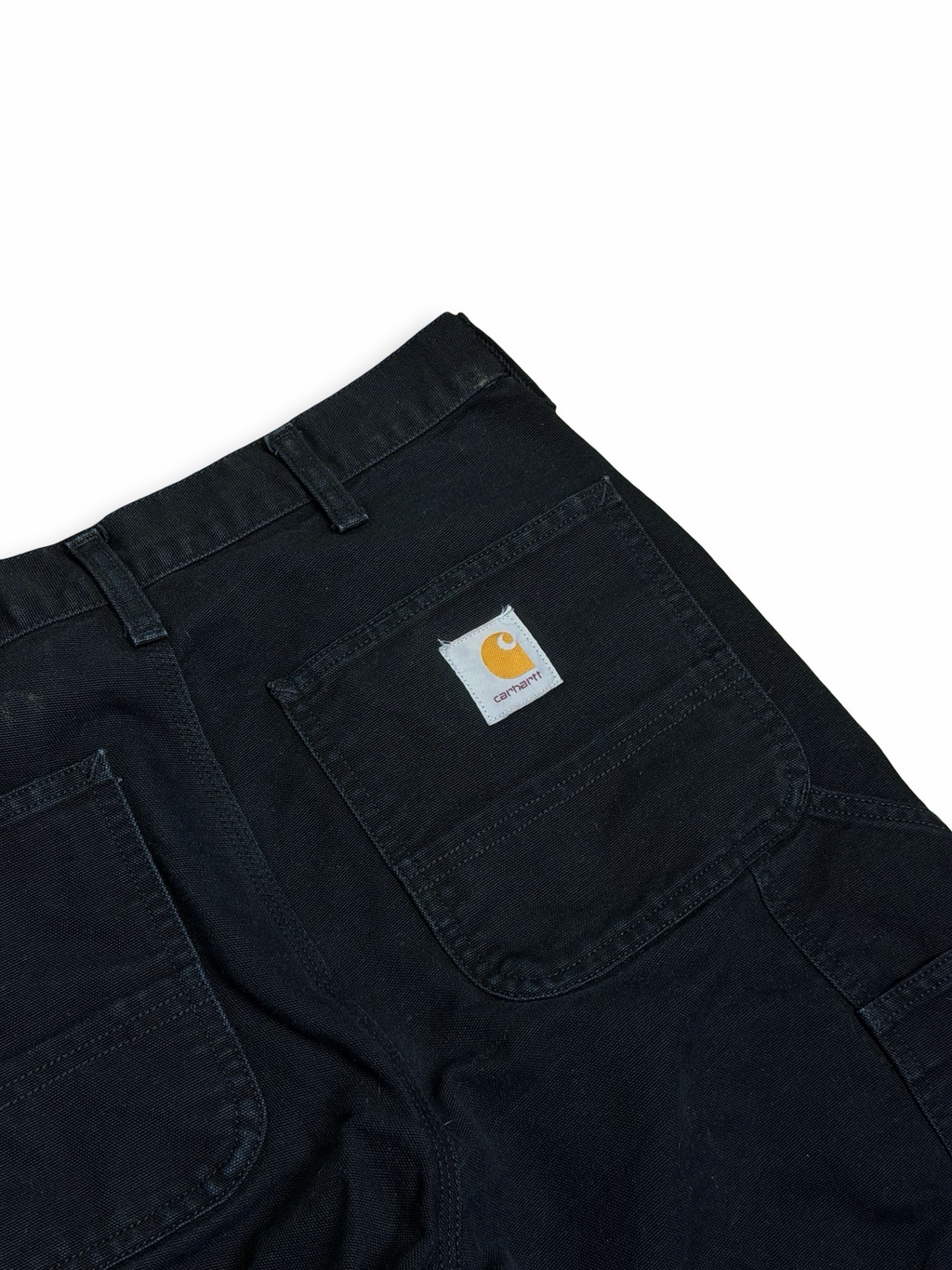 Carhartt Double knee buxur svartar 33/32