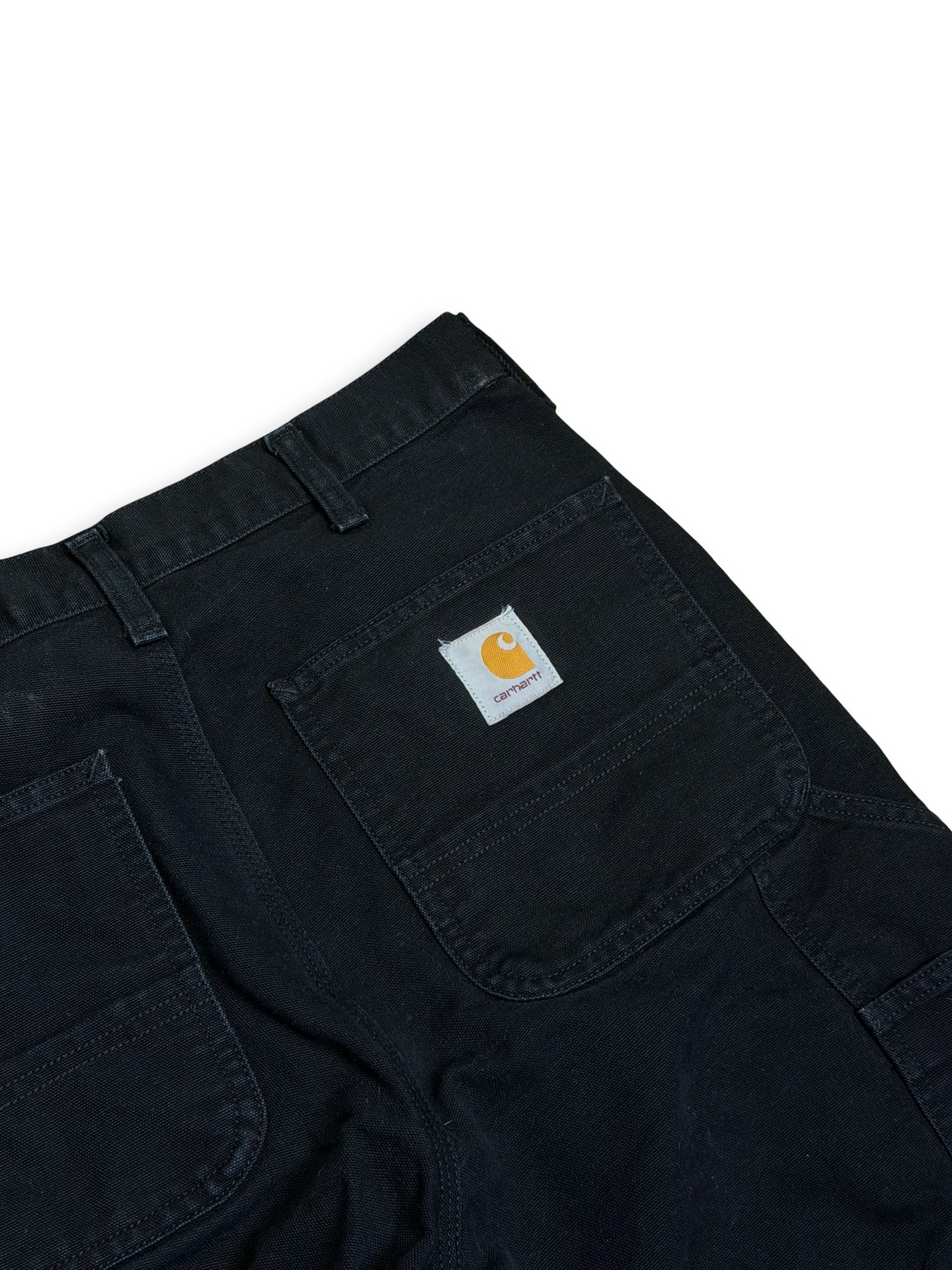 Carhartt Double knee buxur svartar 33/32