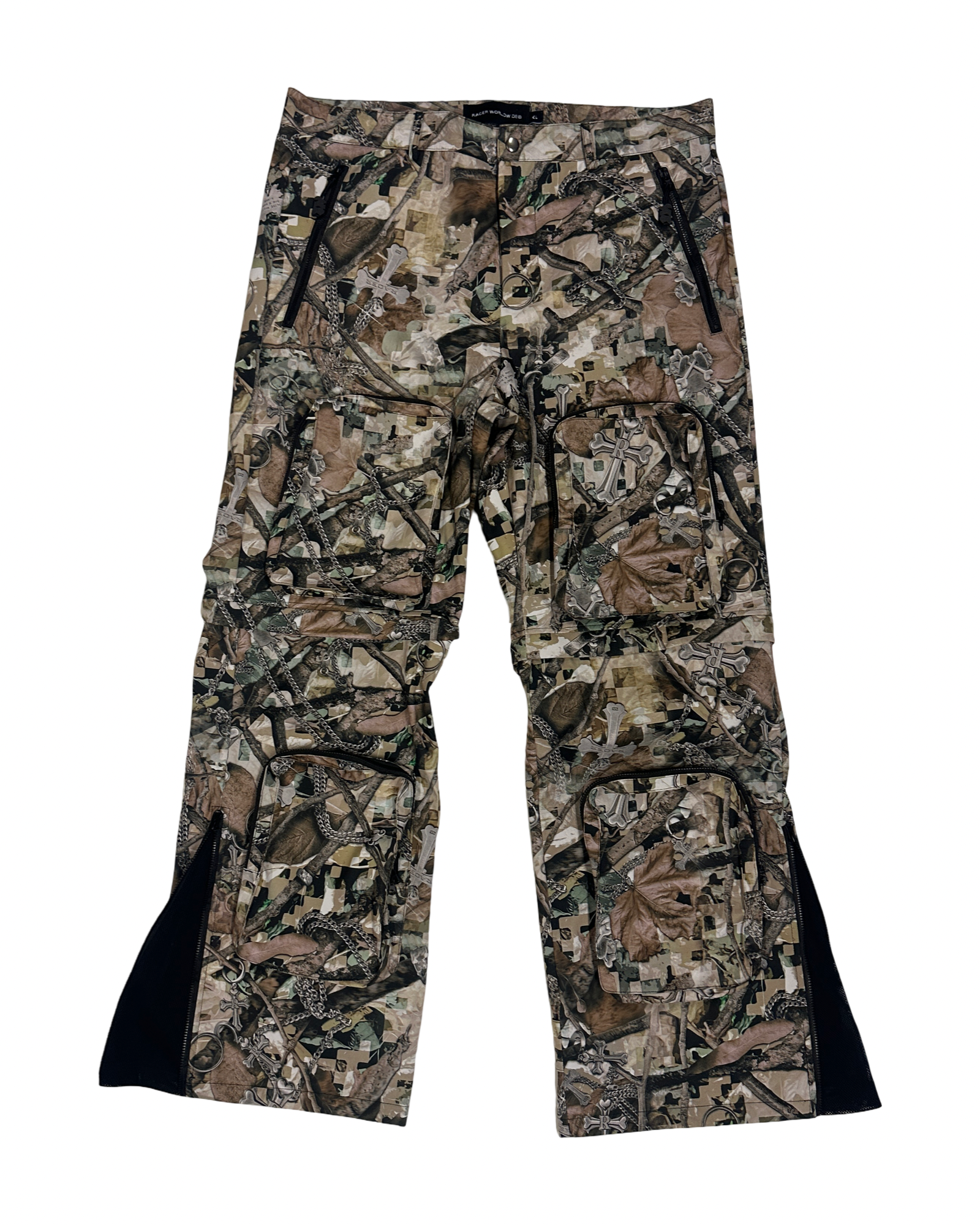 Racer Worldwide cargo camo buxur XL