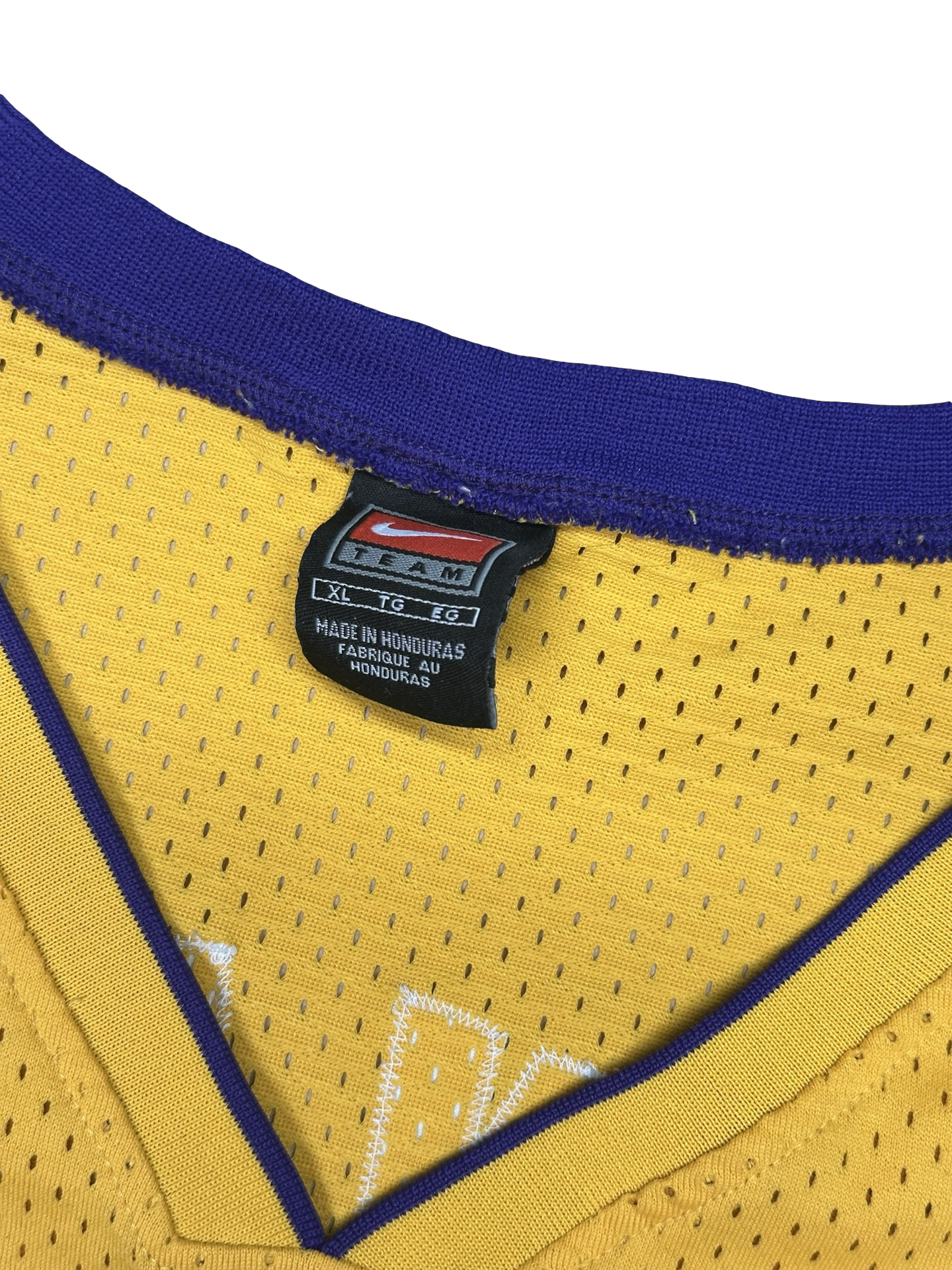 Vintage Kobe Bryant Los Angeles Lakers Nike treyja XL