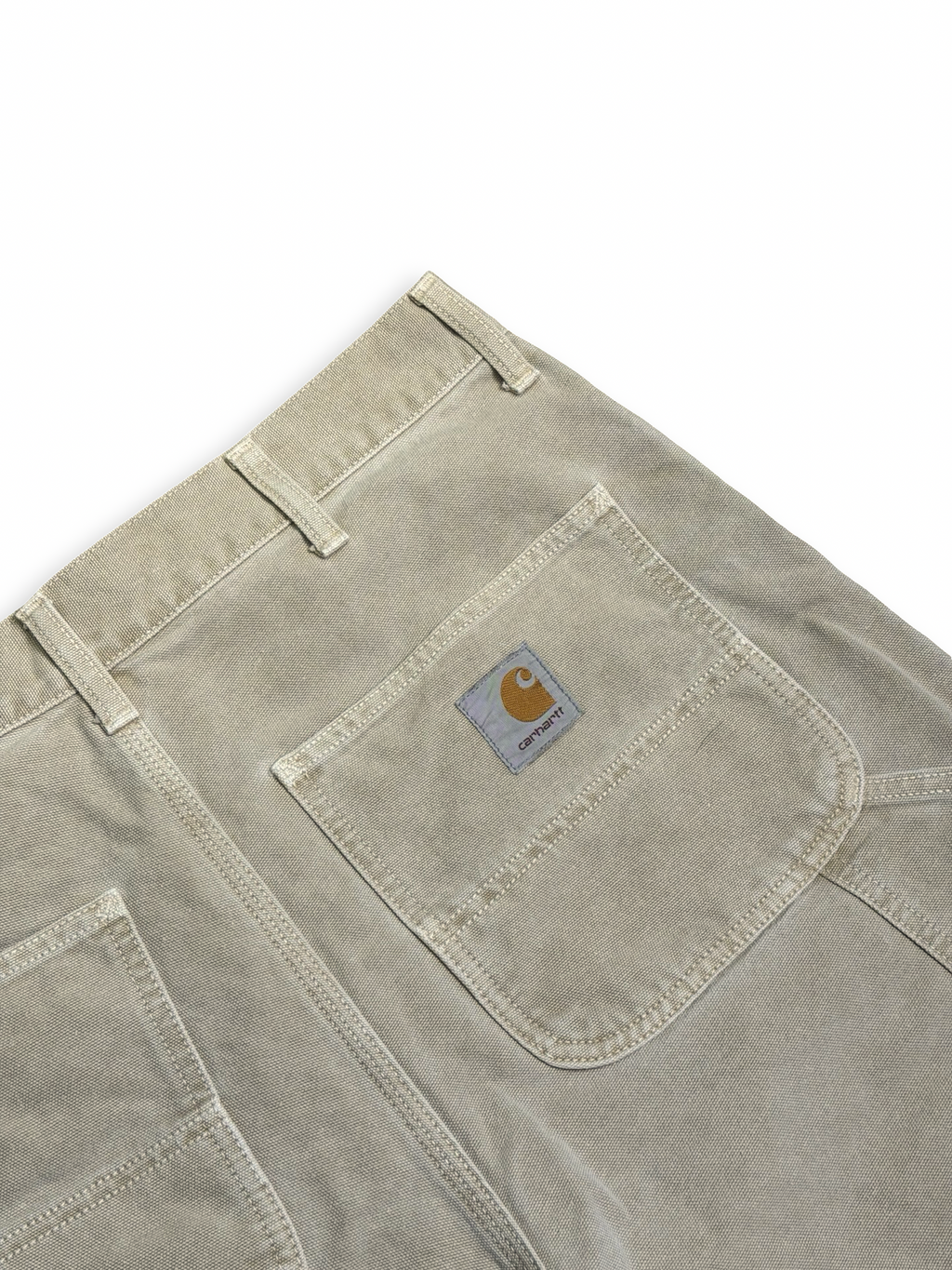 Carhartt Double knee stuttbuxur beige 32