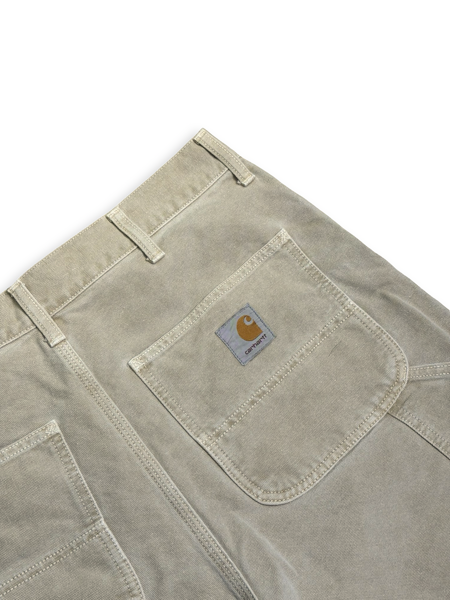 Carhartt Double knee stuttbuxur beige 32