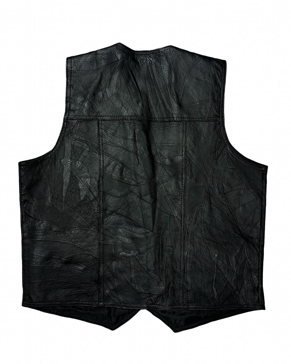 Leðurvesti XL (Fittar L)