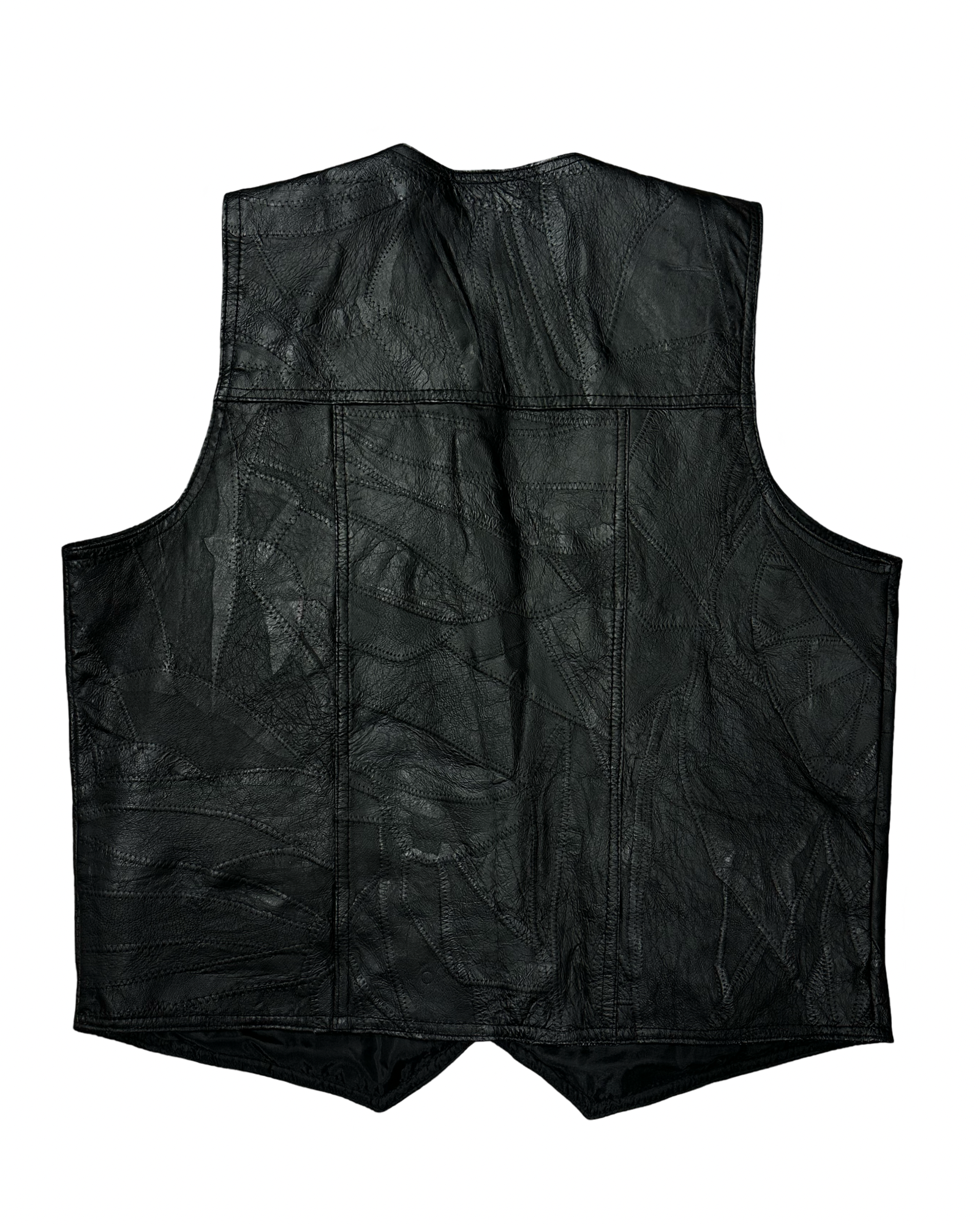 Leðurvesti XL (Fittar L)