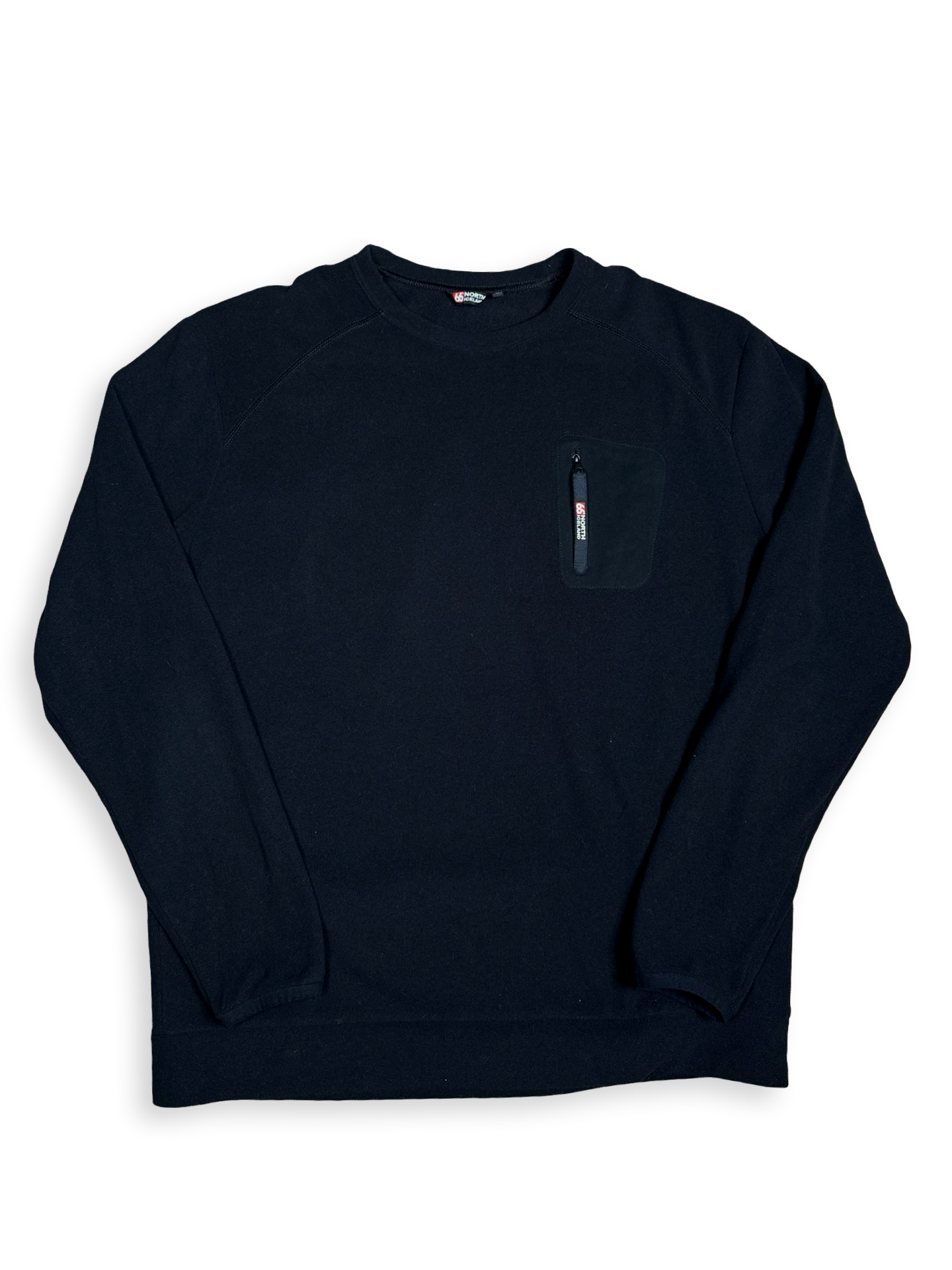66 Norður crewneck með vasa XL