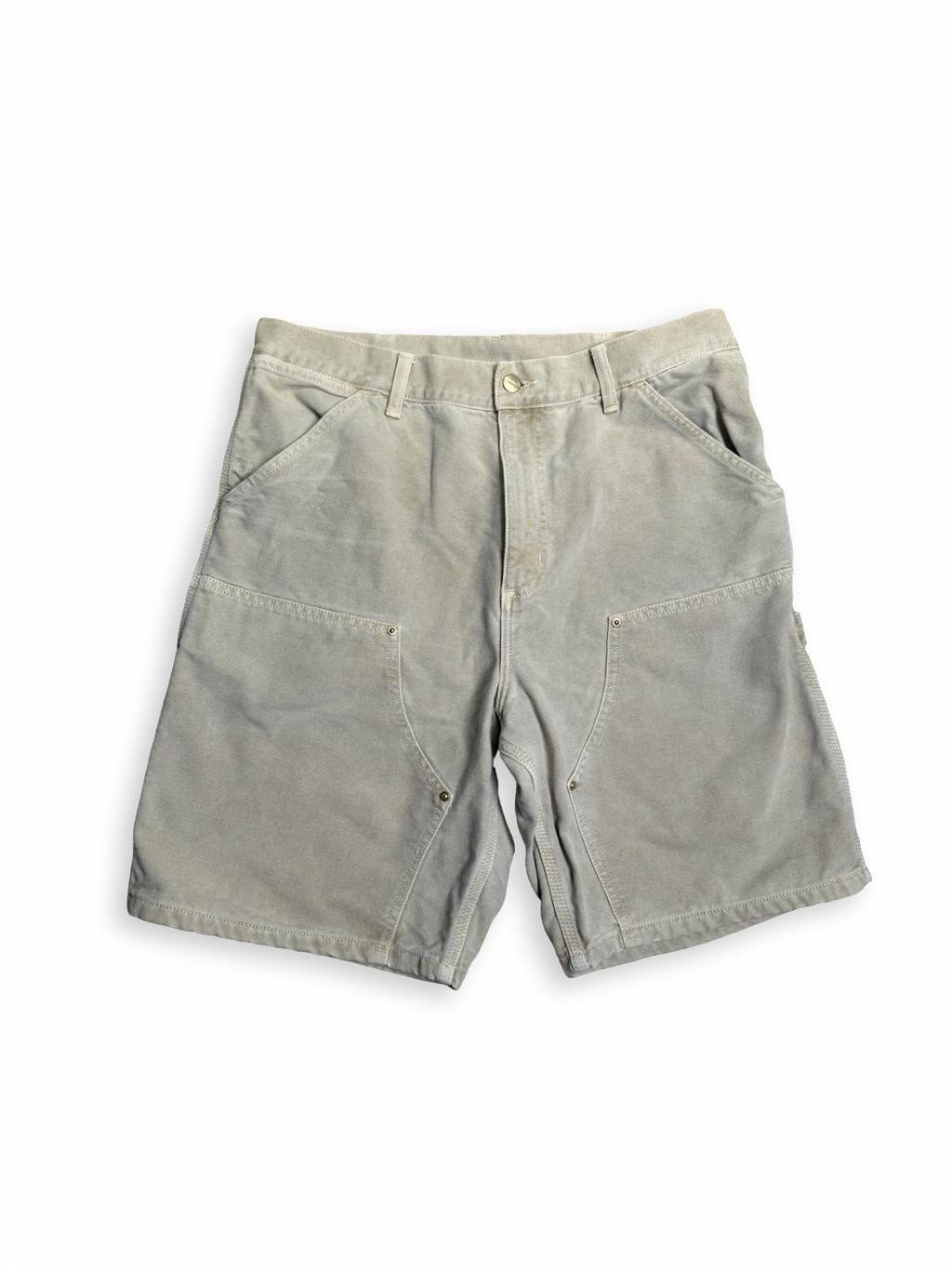 Carhartt Double knee stuttbuxur beige 32