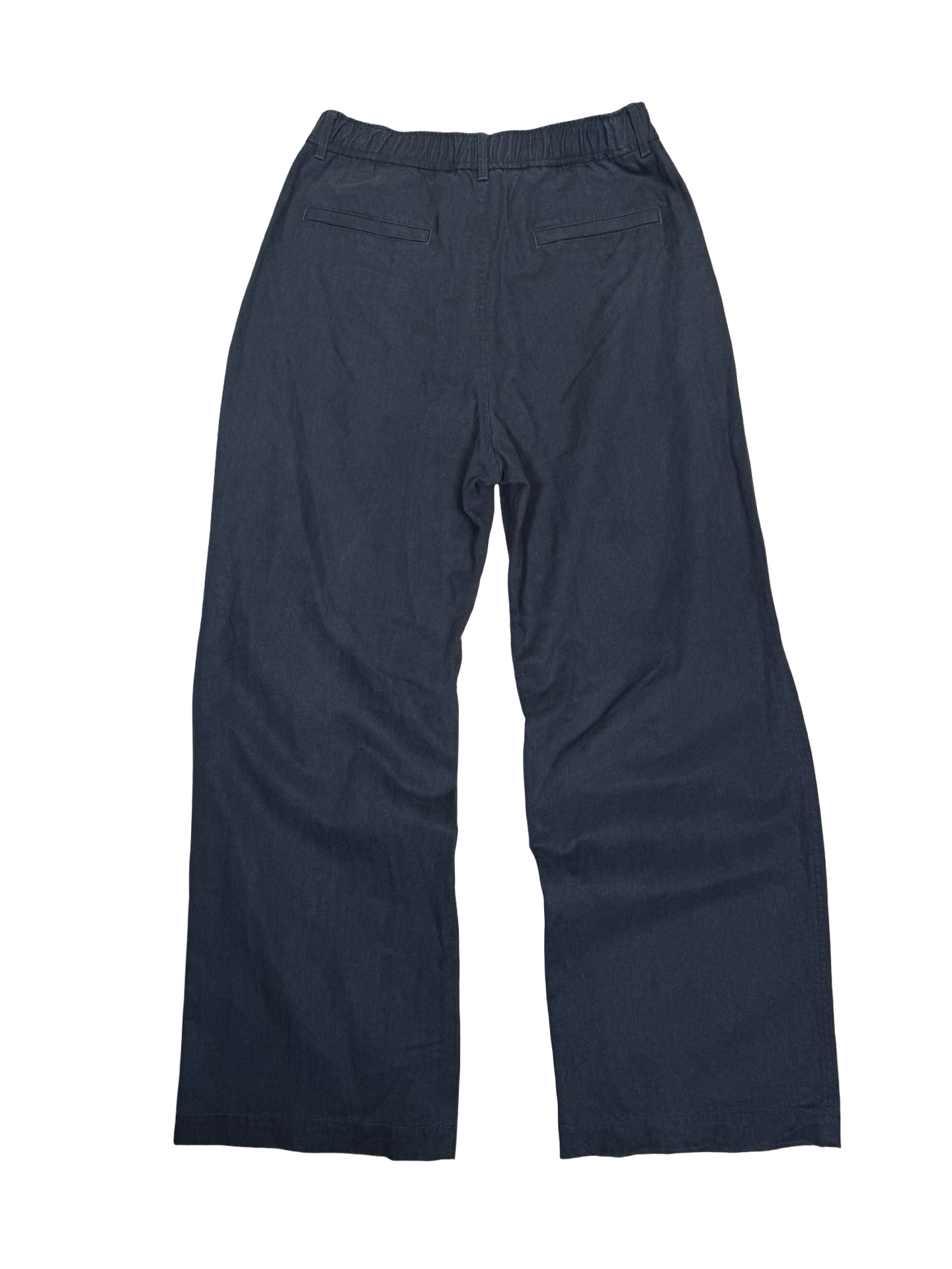 Wood Wood gráar pleated buxur S