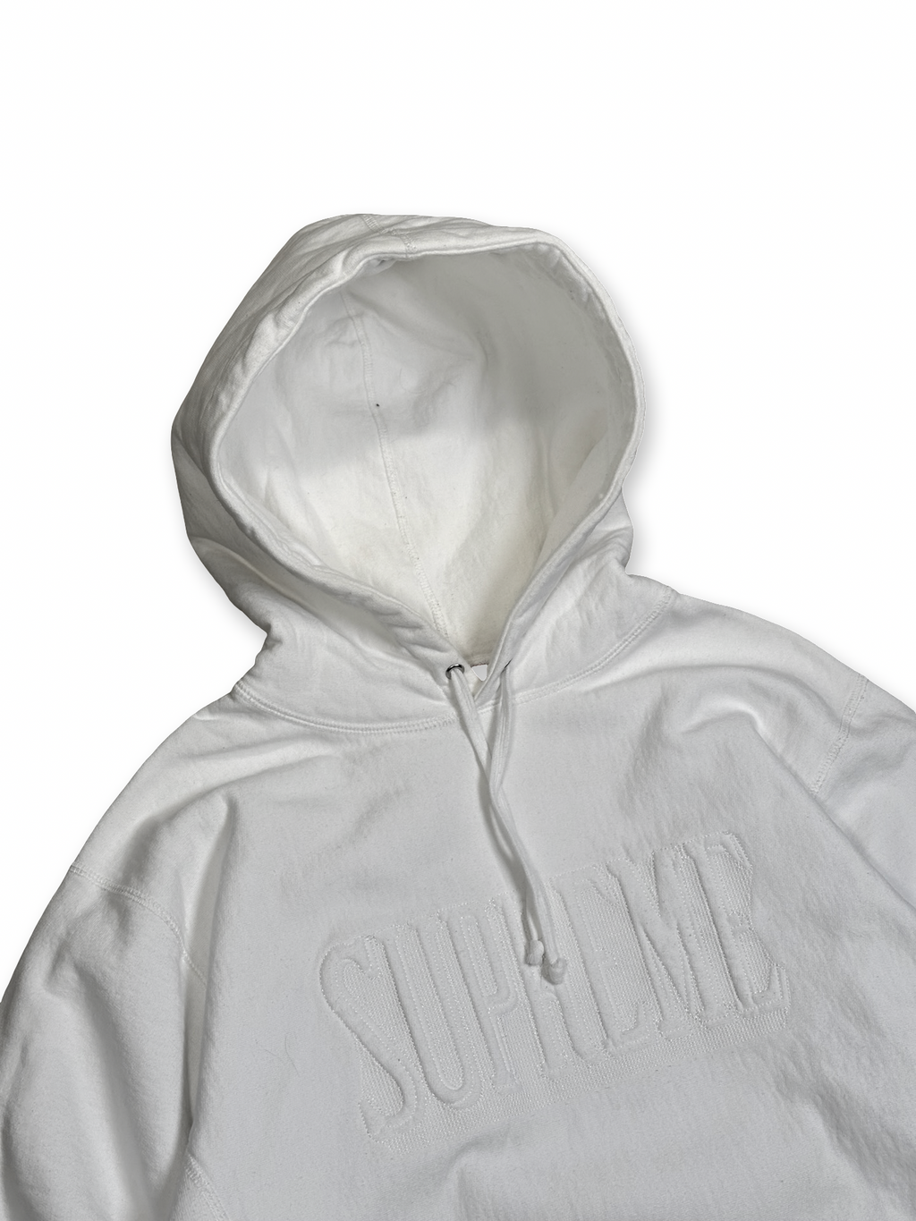 Supreme heavy weight hoodie fittar XL