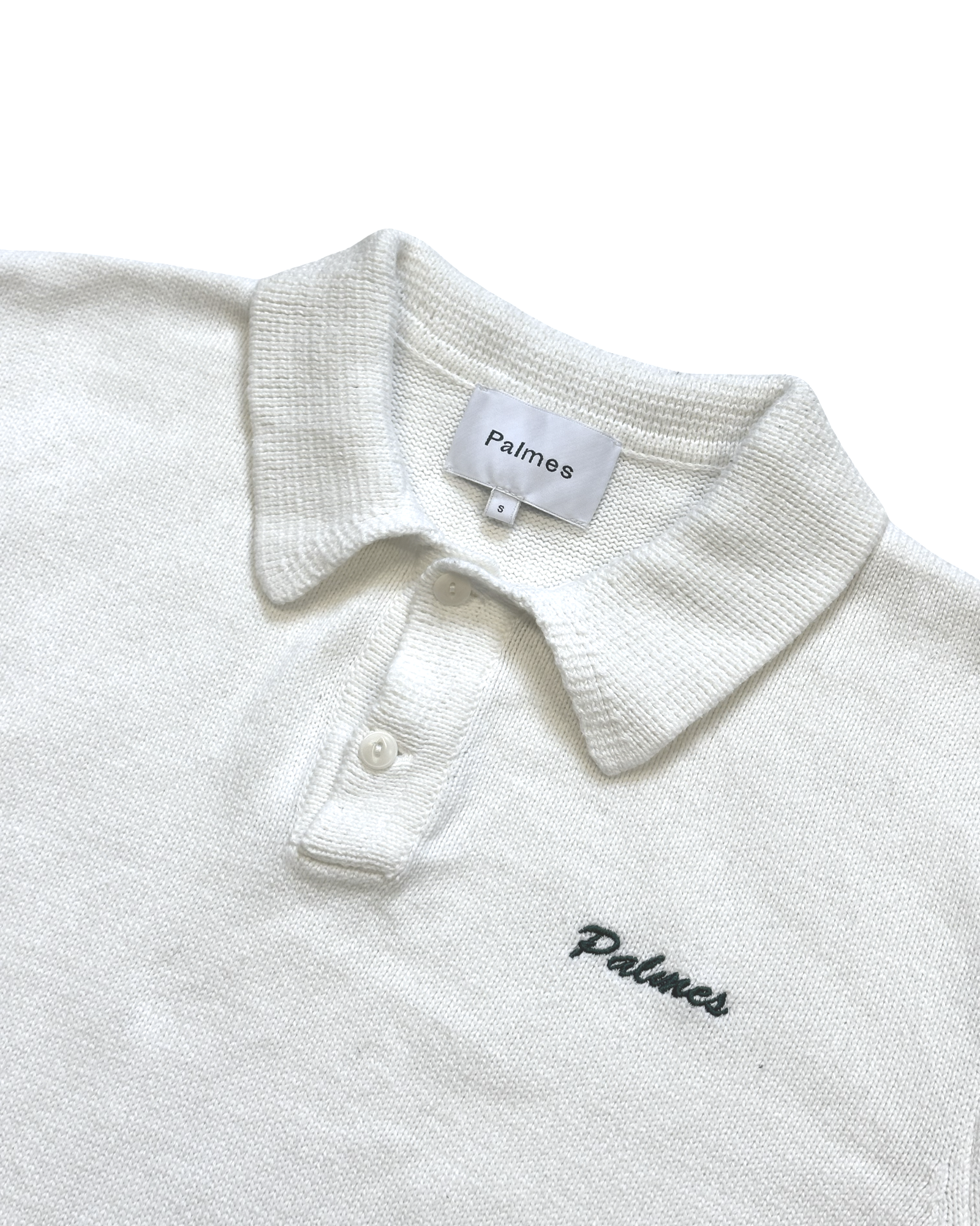 Palmes knit polo bolur S