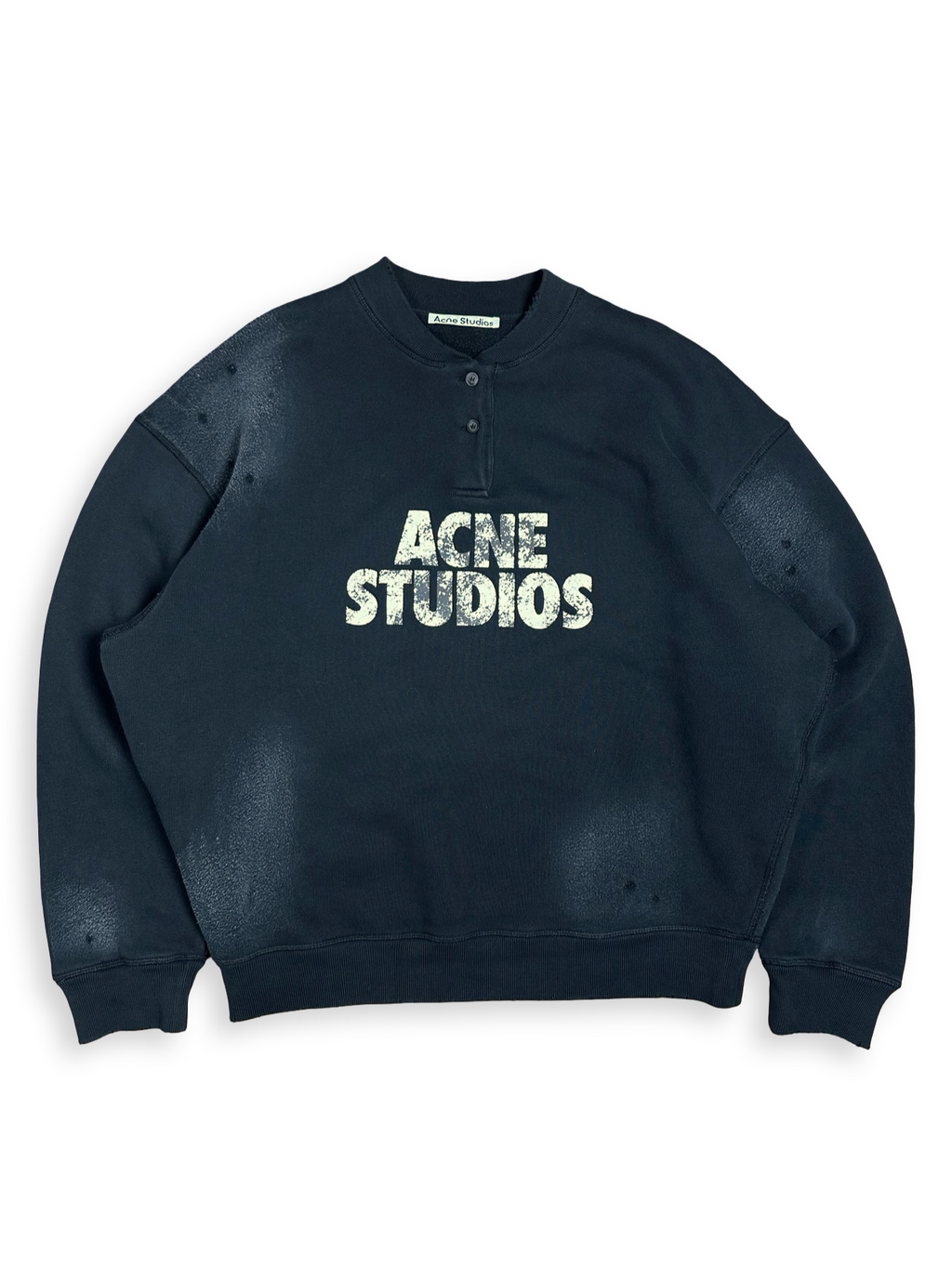 Acne Studios thrashed hneppt crewneck M (ónotuð)