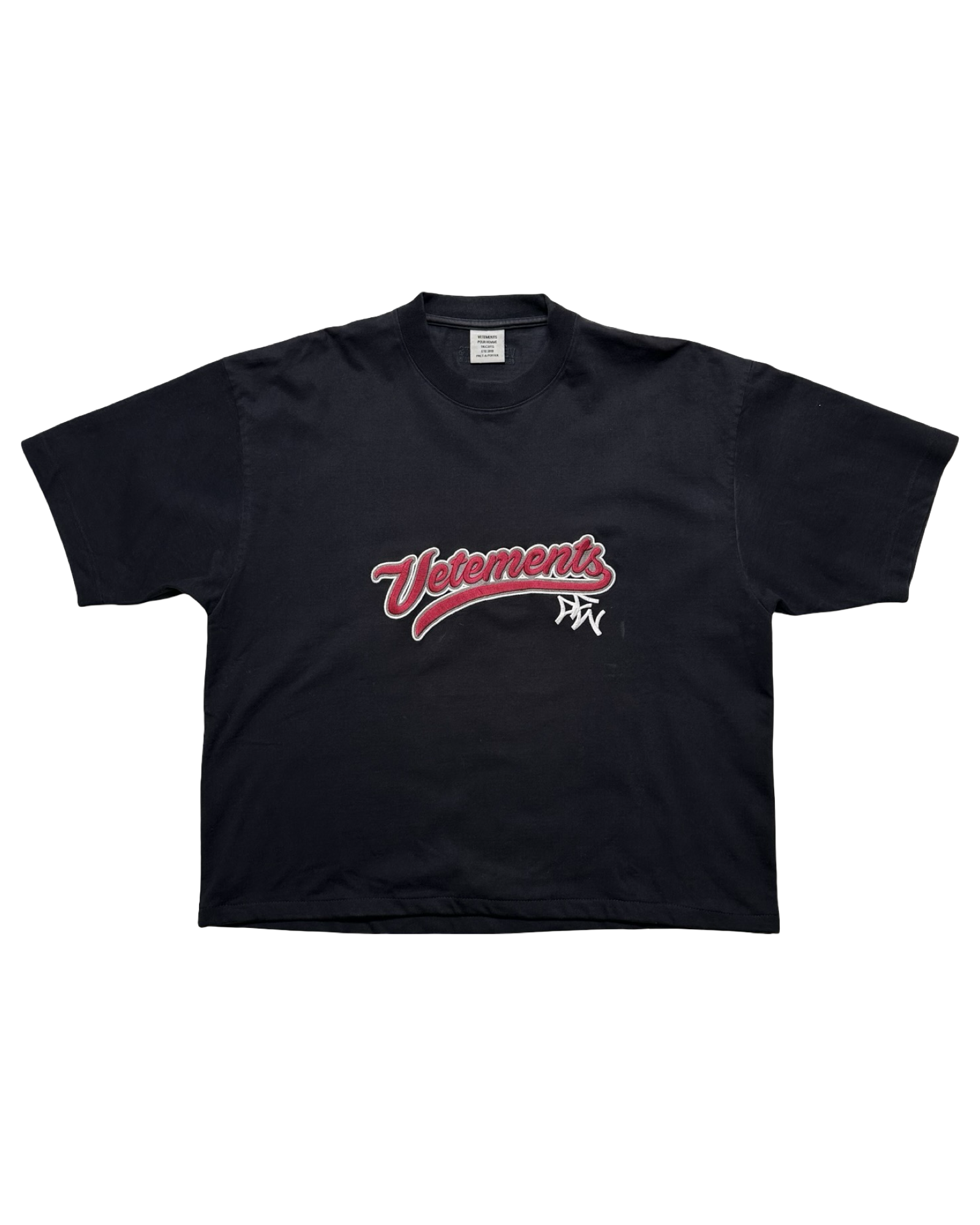 VETEMENTS bolur M fittar L