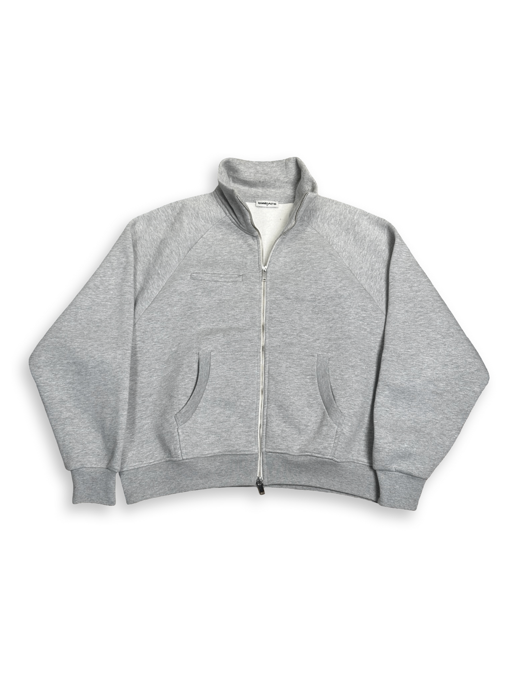 Sweats fullzip peysa grá M