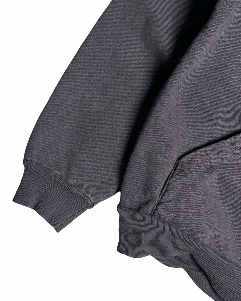 Brún LA Apparel hettupeysa fittar XS