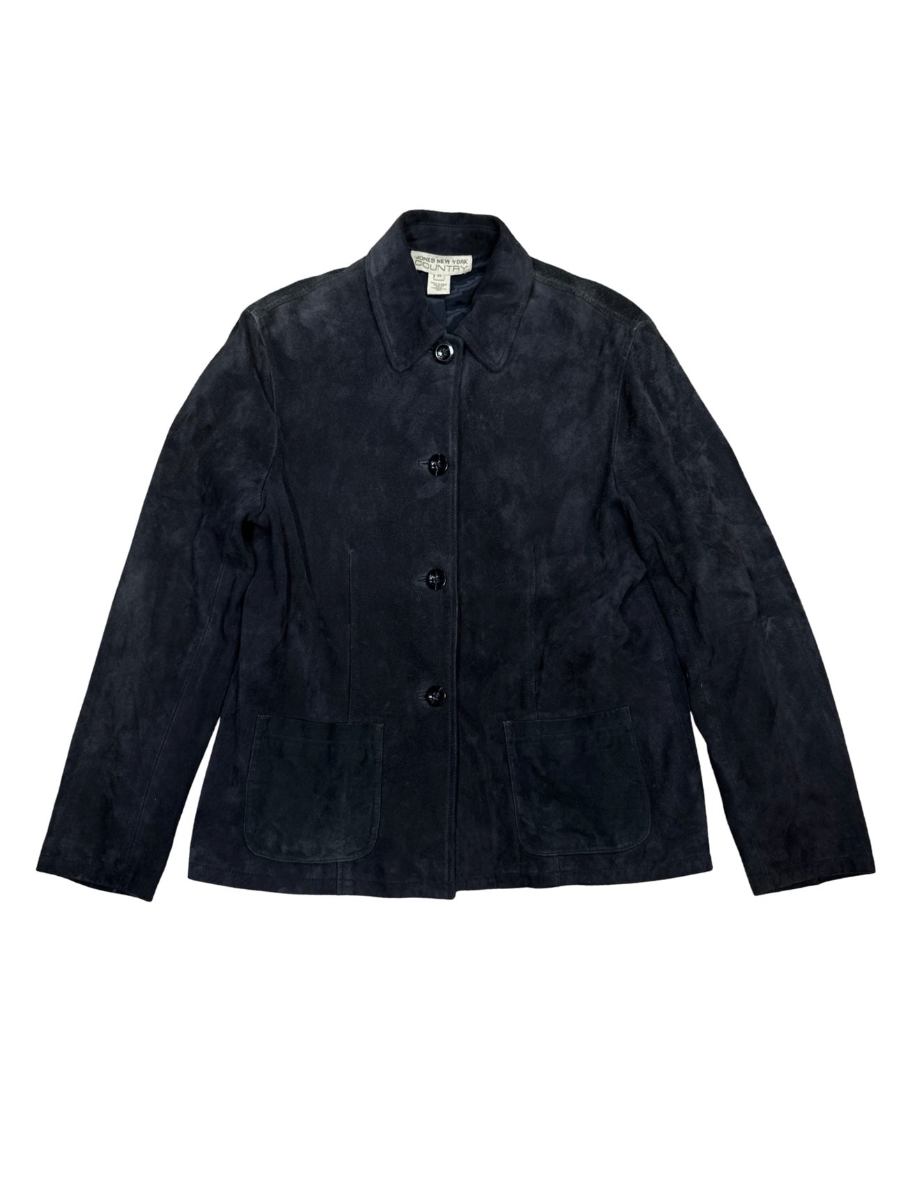 Rúskinn leðurjakki dömu M